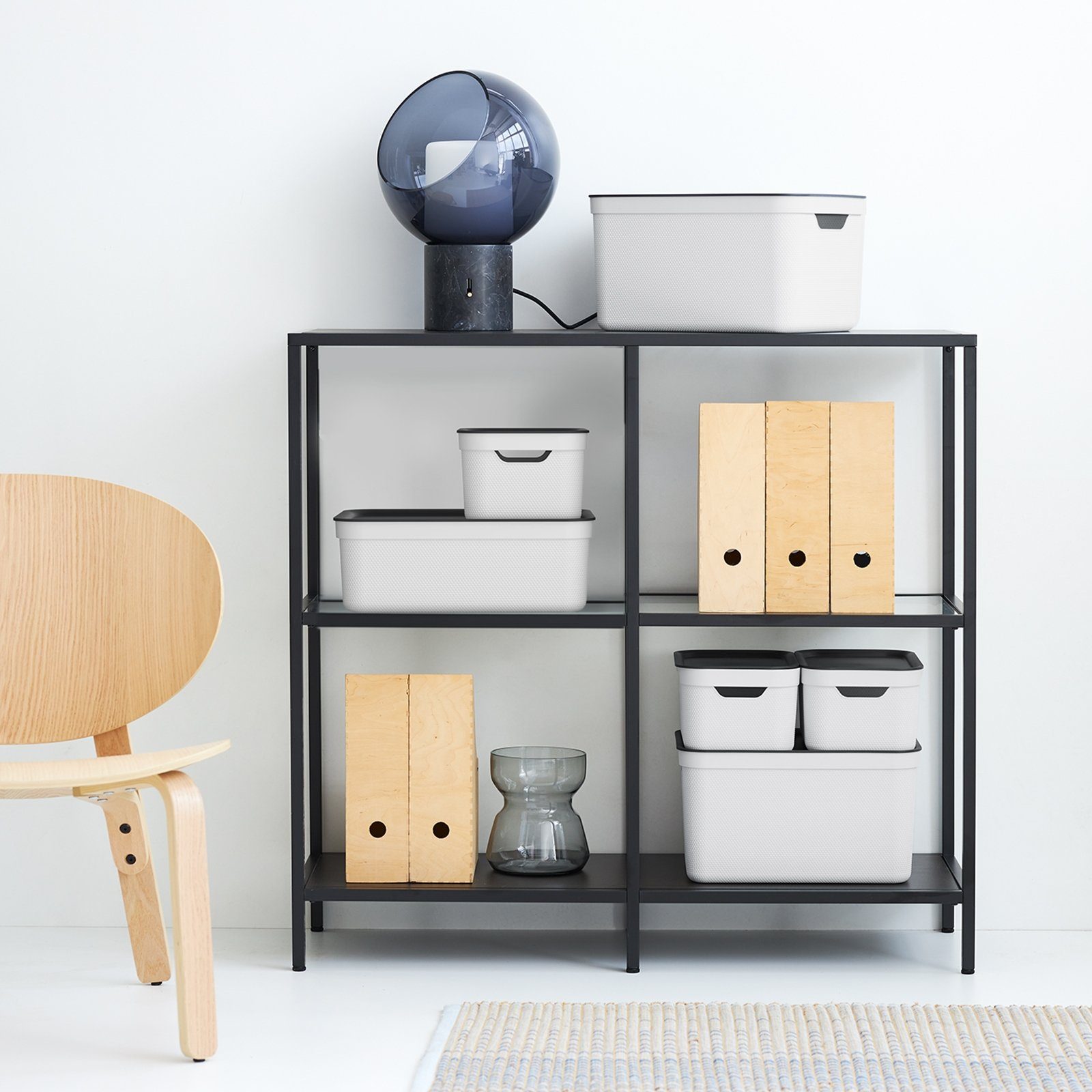 ROTHO Aufbewahrungsbox 3er Set Aufbewahrungsbox mit günstig online kaufen