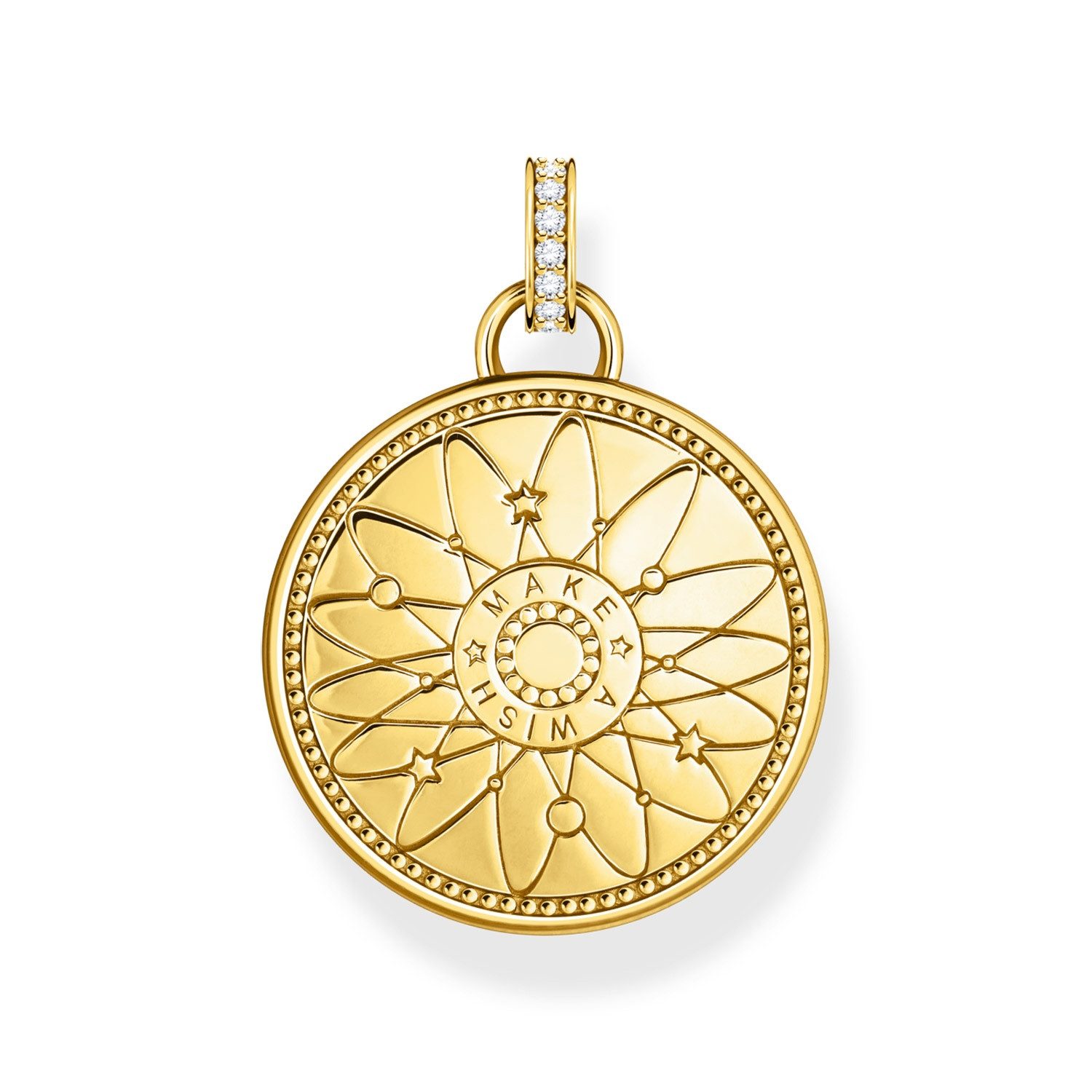 THOMAS SABO Kettenanhänger Glücksrad m...