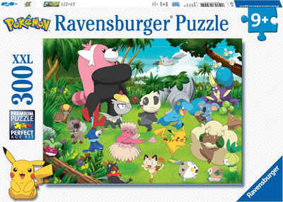 Ravensburger Puzzle Wilde Pokémon, 300 Puzzleteile, Made in Germany; FSC®- schützt Wald - weltweit