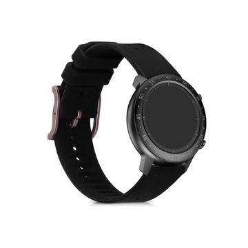 kwmobile Uhrenarmband, 2x Sportarmband kompatibel mit Ticwatch GTX - Armband TPU Silikon Set Fitnesstracker