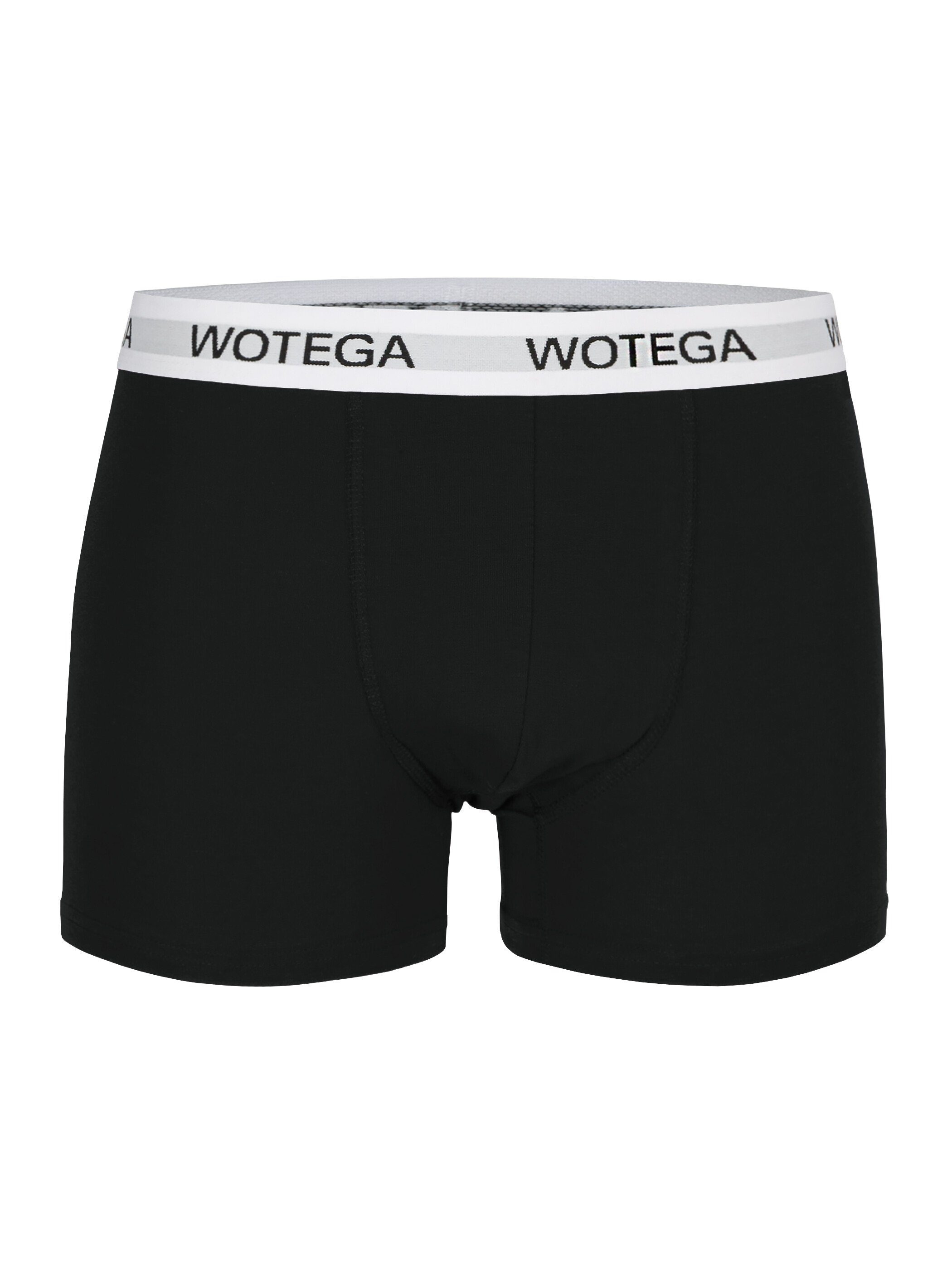 (Spar-Set, 8er Boxershorts im WOTEGA Schwarz 194008) (black Joe Baumwoll moderne Pack 8er-Pack) Unterhosen exklusiv