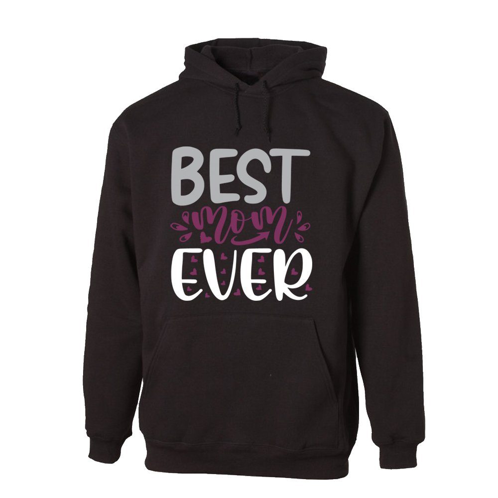 G-graphics Hoodie Best Mom ever mit trendigem Frontprint mit Spruch / Sprüche zum Muttertag