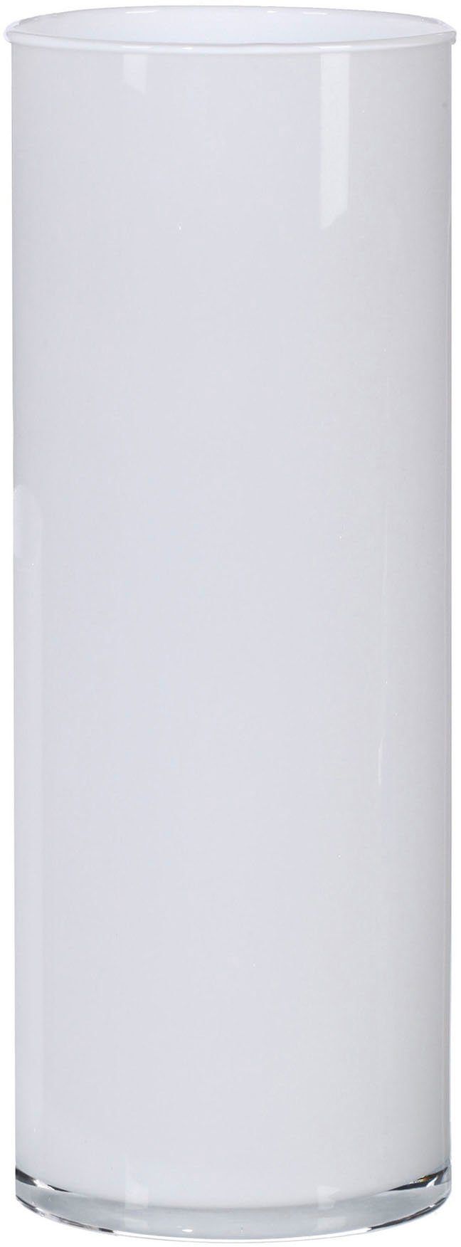 Creativ home Tischvase Blumenvase aus Glas (1 St), zylindrische Form, Höhe günstig online kaufen