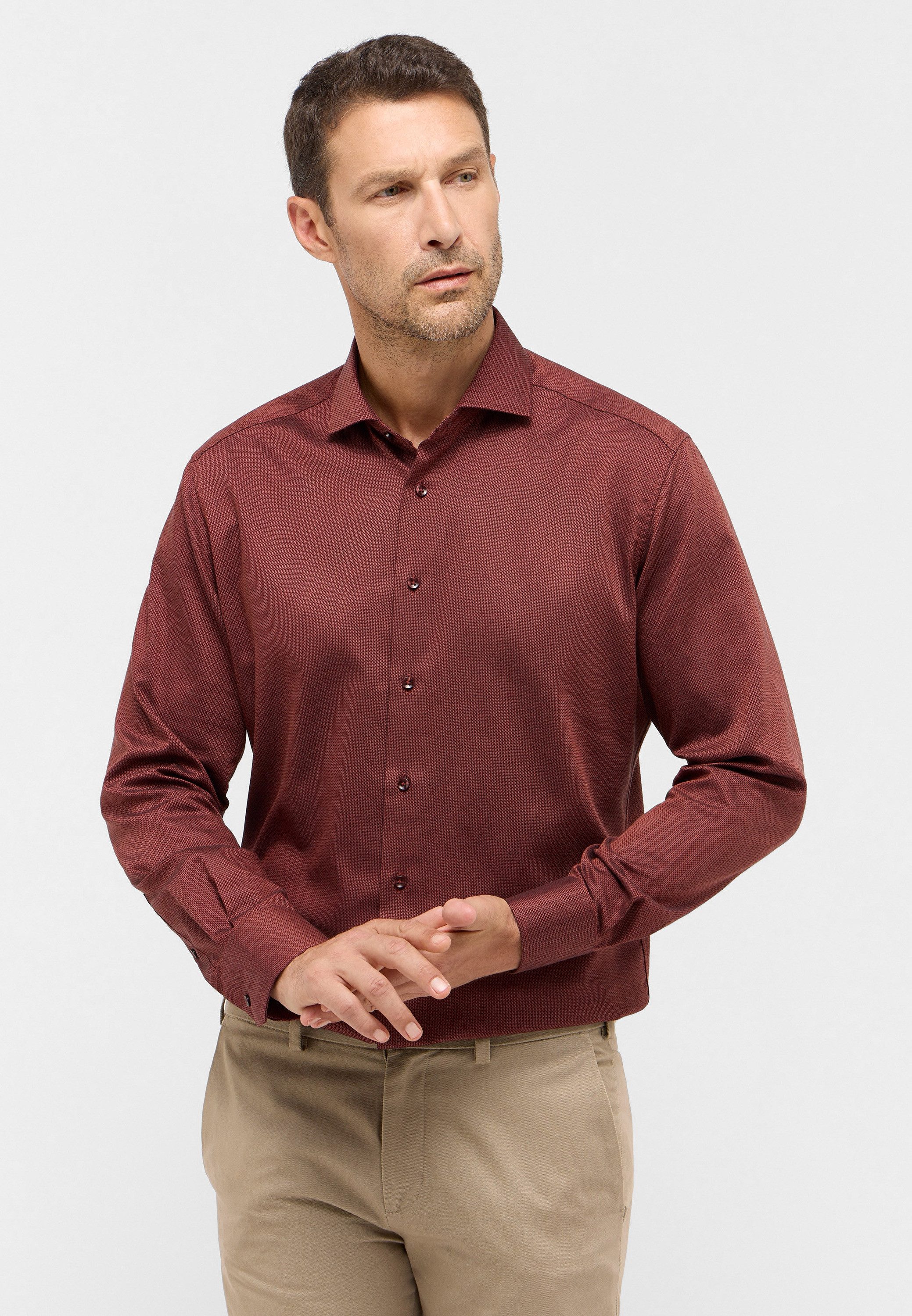 Eterna Langarmhemd MODERN FIT NON IRON günstig online kaufen
