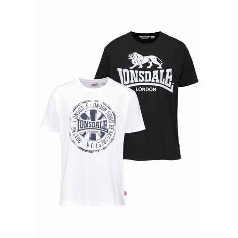 Lonsdale T-Shirt DILDAWN (Packung, 2-tlg., 2er-Pack)