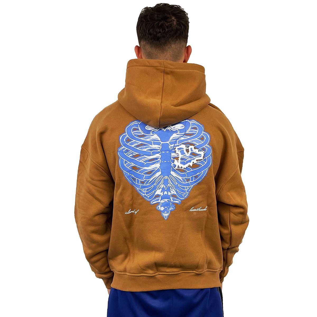 PEQUS Kapuzensweatjacke Island of Heartbreaks