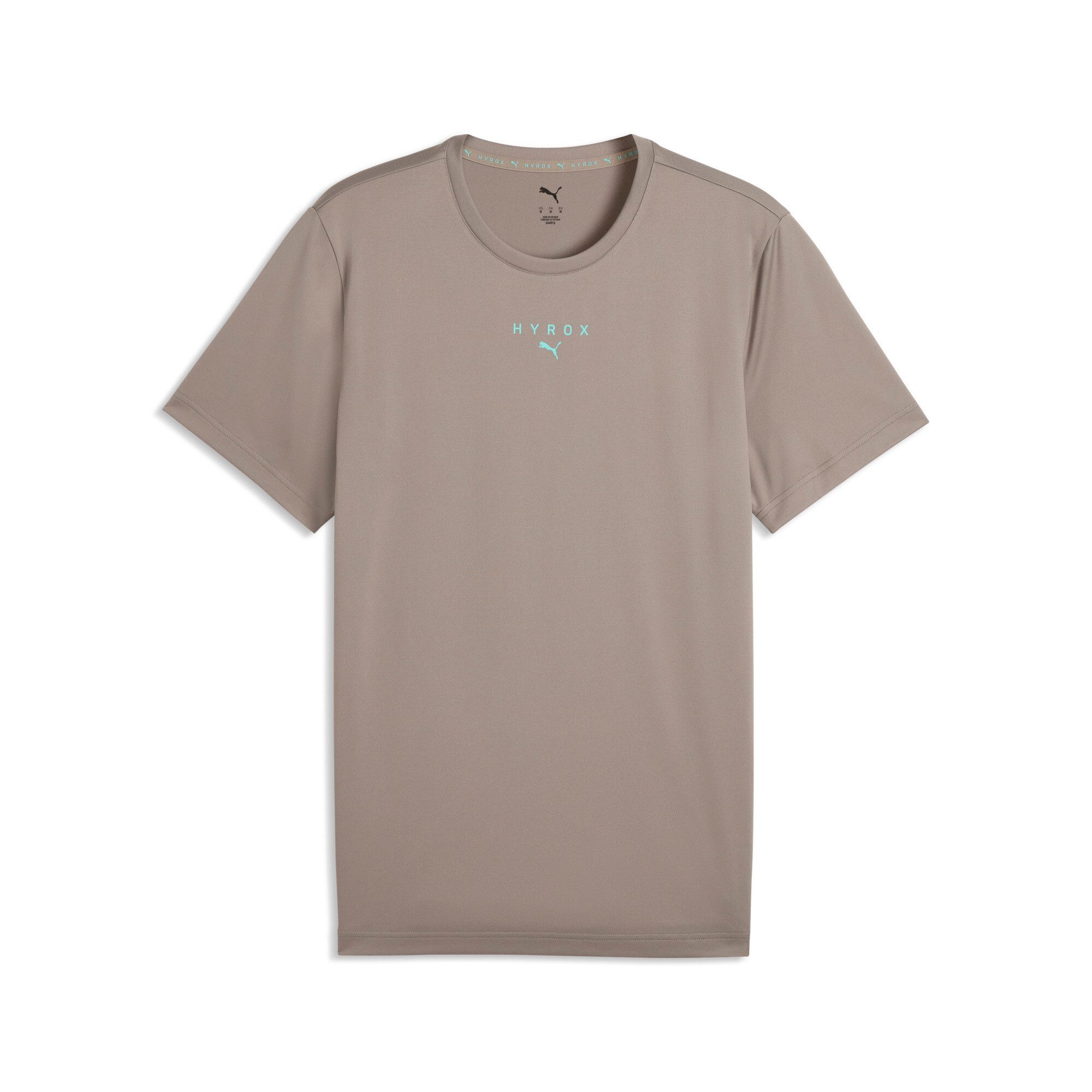 PUMA Trainingsshirt M X HYROX POLY GRAPHIC TEE Regular Fit, atmungsaktiv, schnell trocknend, sportlicher Stil