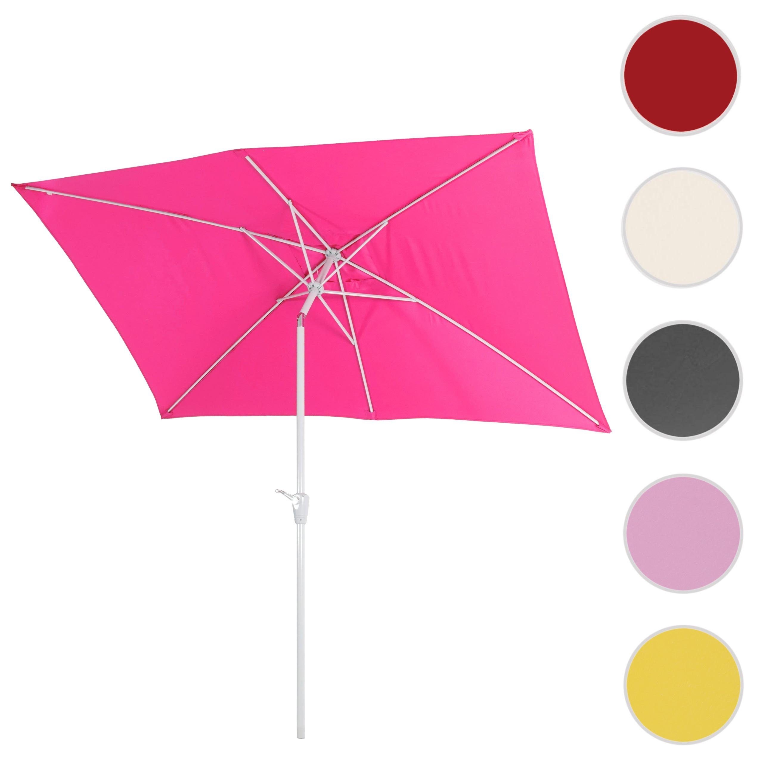 MCW Sonnenschirm Castellammare, Kippbar, Lüftungsschlitz, rechteckig, günstig online kaufen