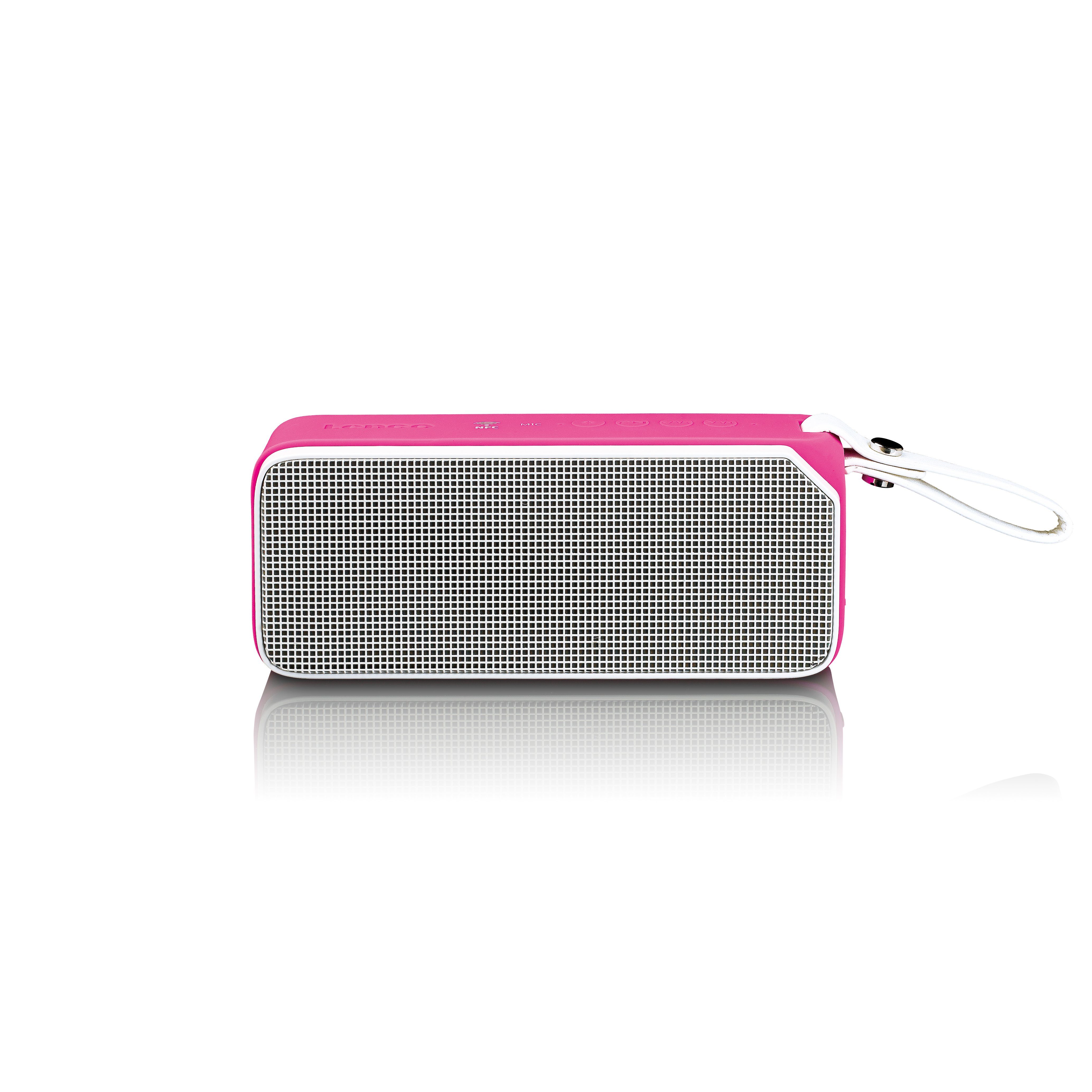 BT-191PK Pink Lenco Bluetooth-Lautsprecher