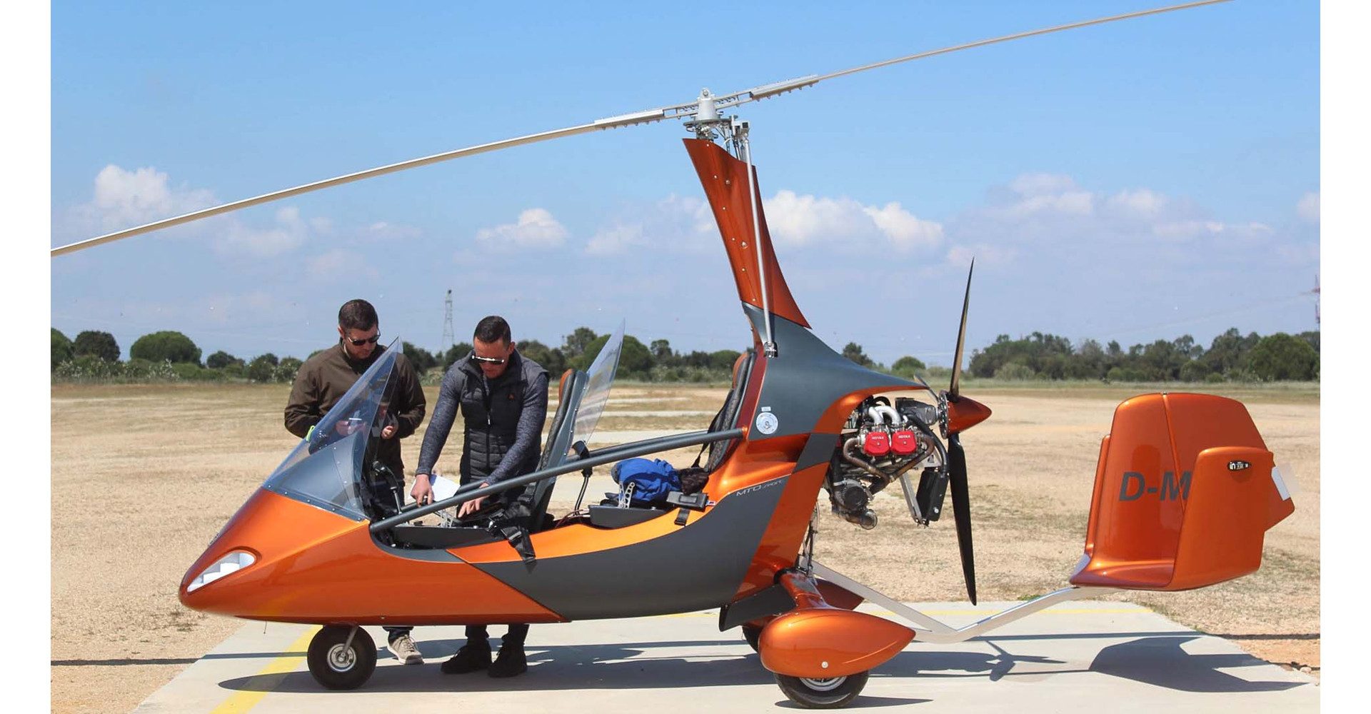 Jochen Schweizer Erlebnisgutschein Tragschrauber selber fliegen Damme (60 Min), Übernimm das Steuer - Freiheit über Damme