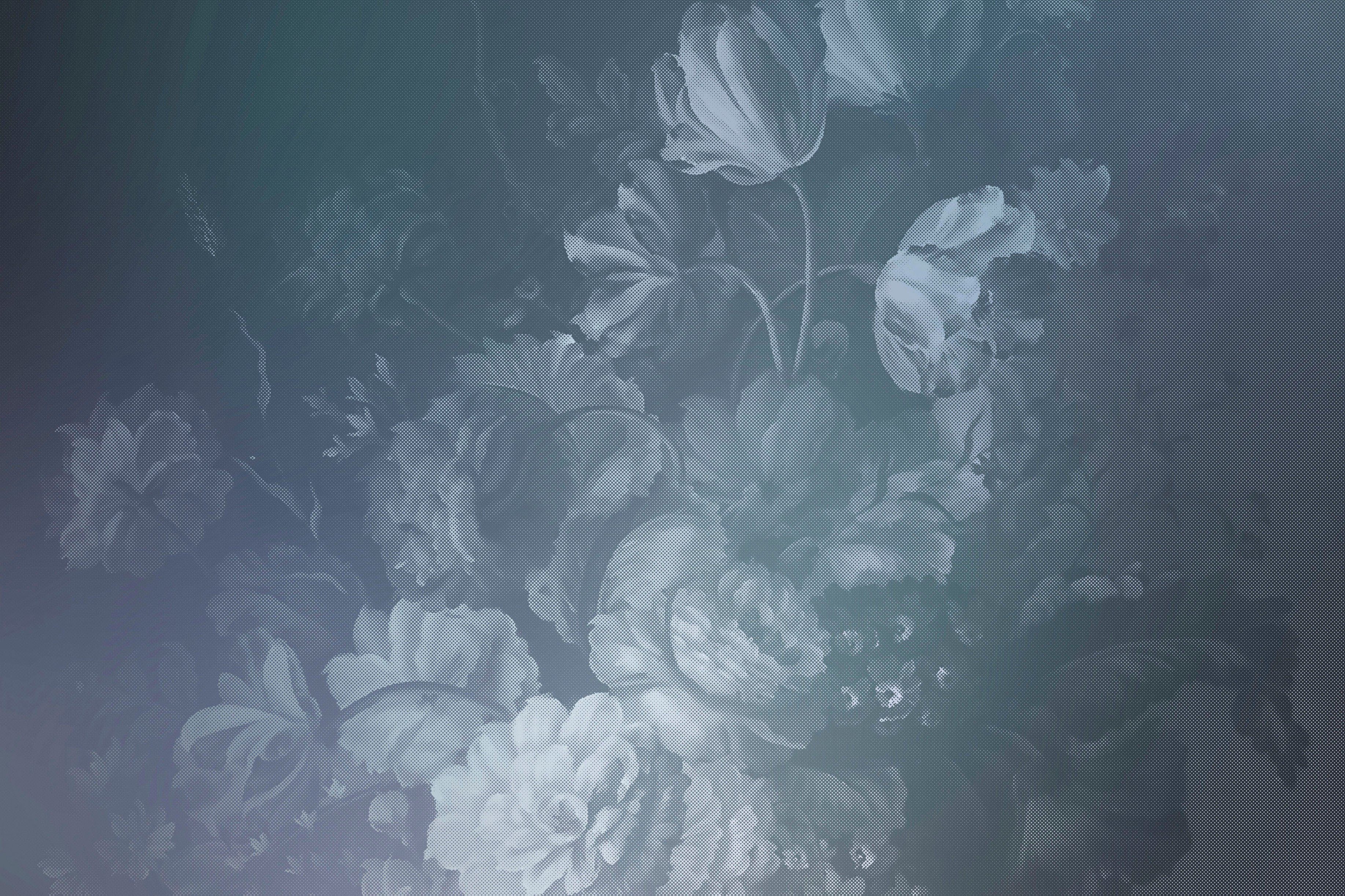 A.S. Création Leinwandbild dutch pastel, Keilrahmen Bild blau Rosen (1 St), Blumen Floral