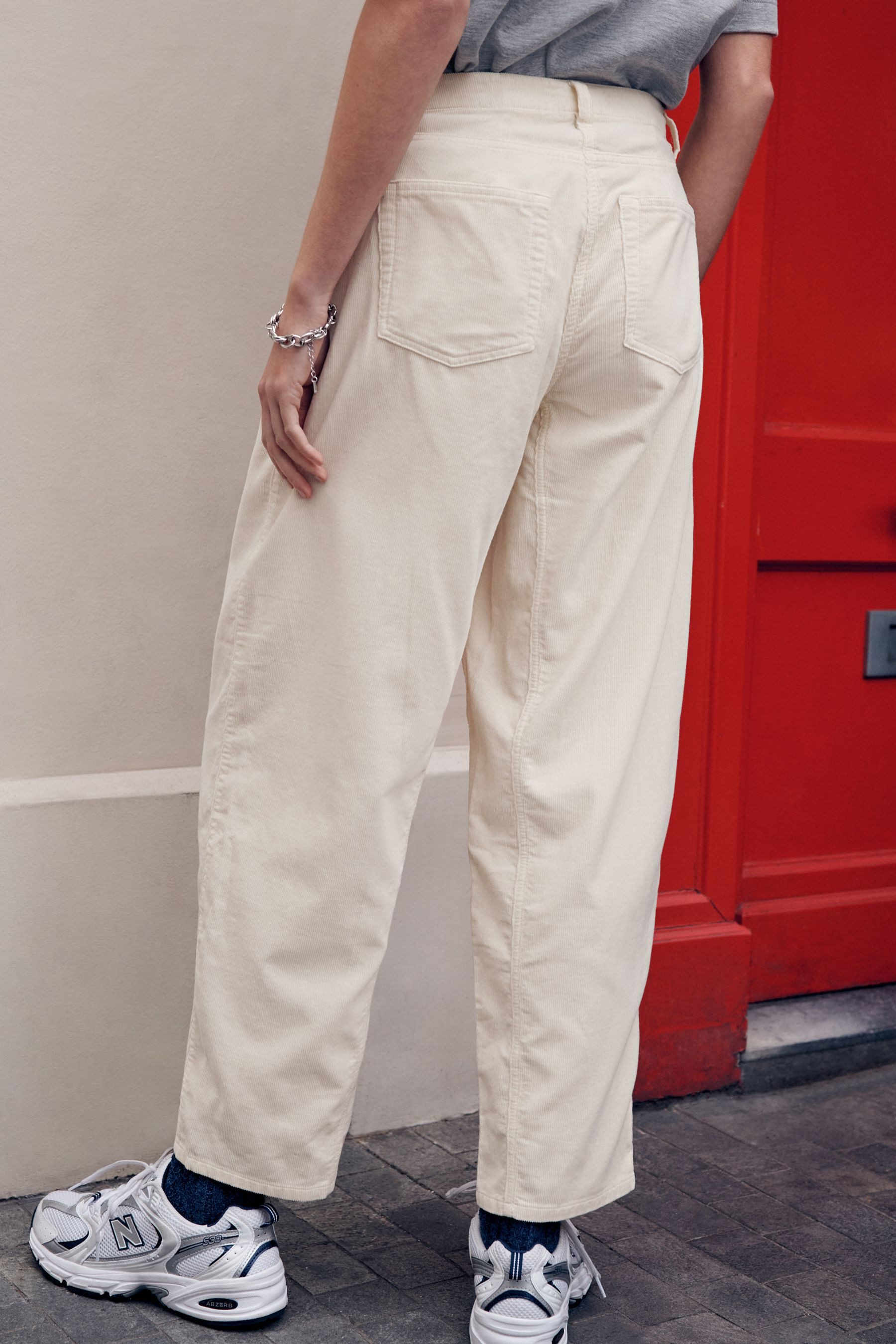 Next Cordhose Cord-Hose im Barrel-Schnitt (1-tlg)