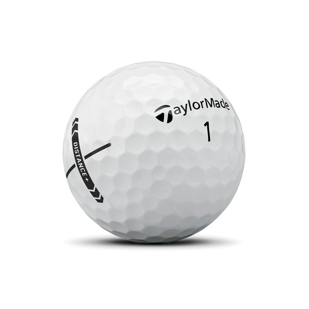 Taylormade Golfball TaylorMade Golfball Distance+ weiß 1 Dutzend
