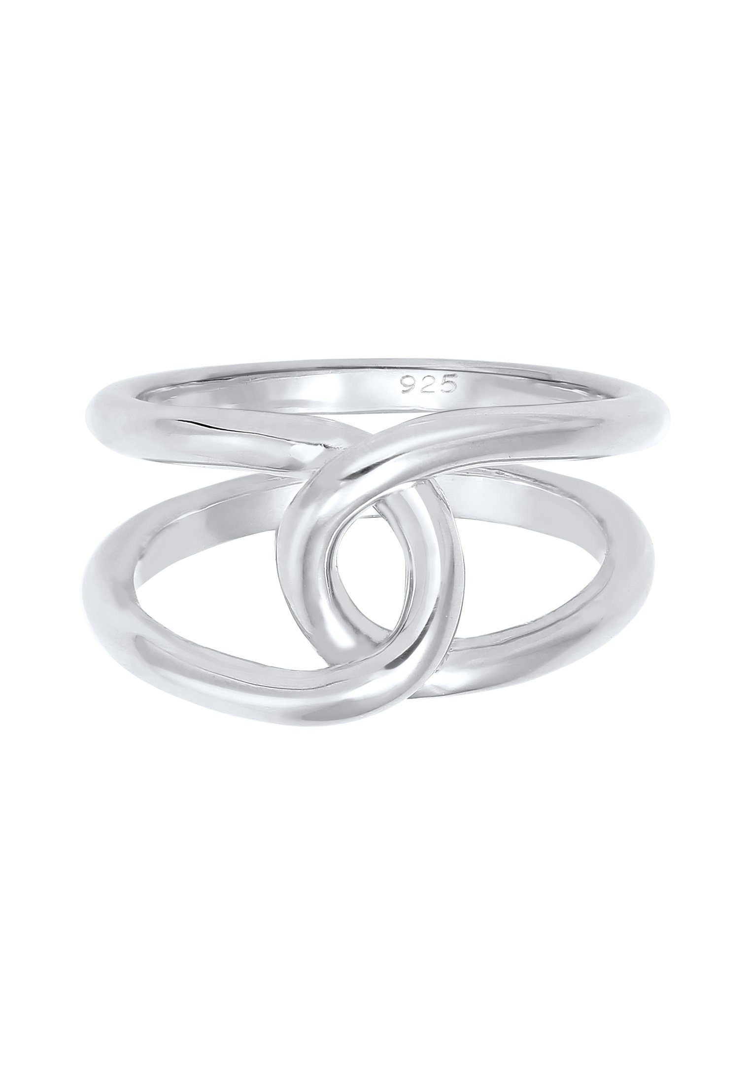 Elli Fingerring Verdreht Schlaufe Trend Casual günstig online kaufen