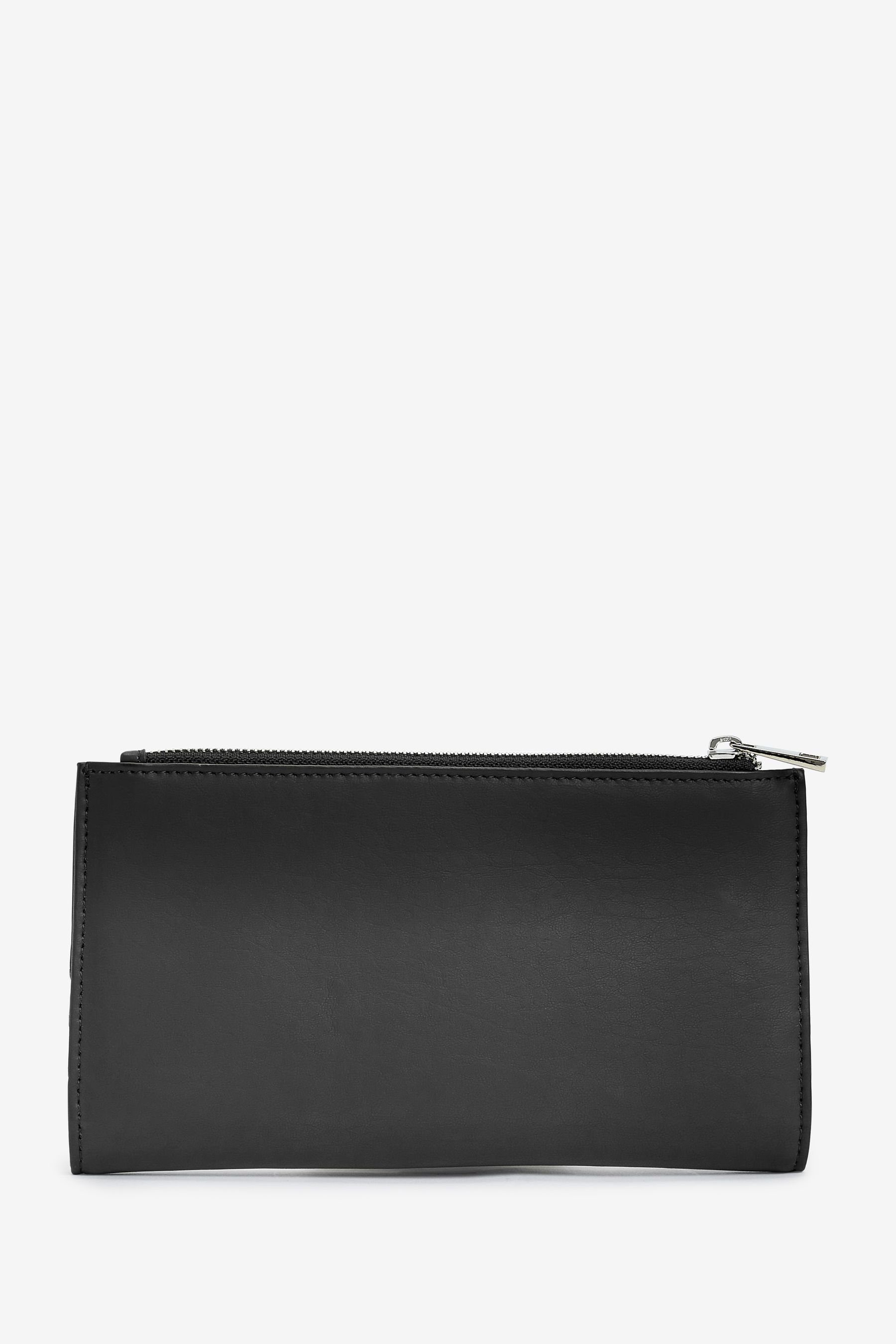 Next Brieftasche Großer Black Schlaufendetail Geldbeutel (1-tlg) mit