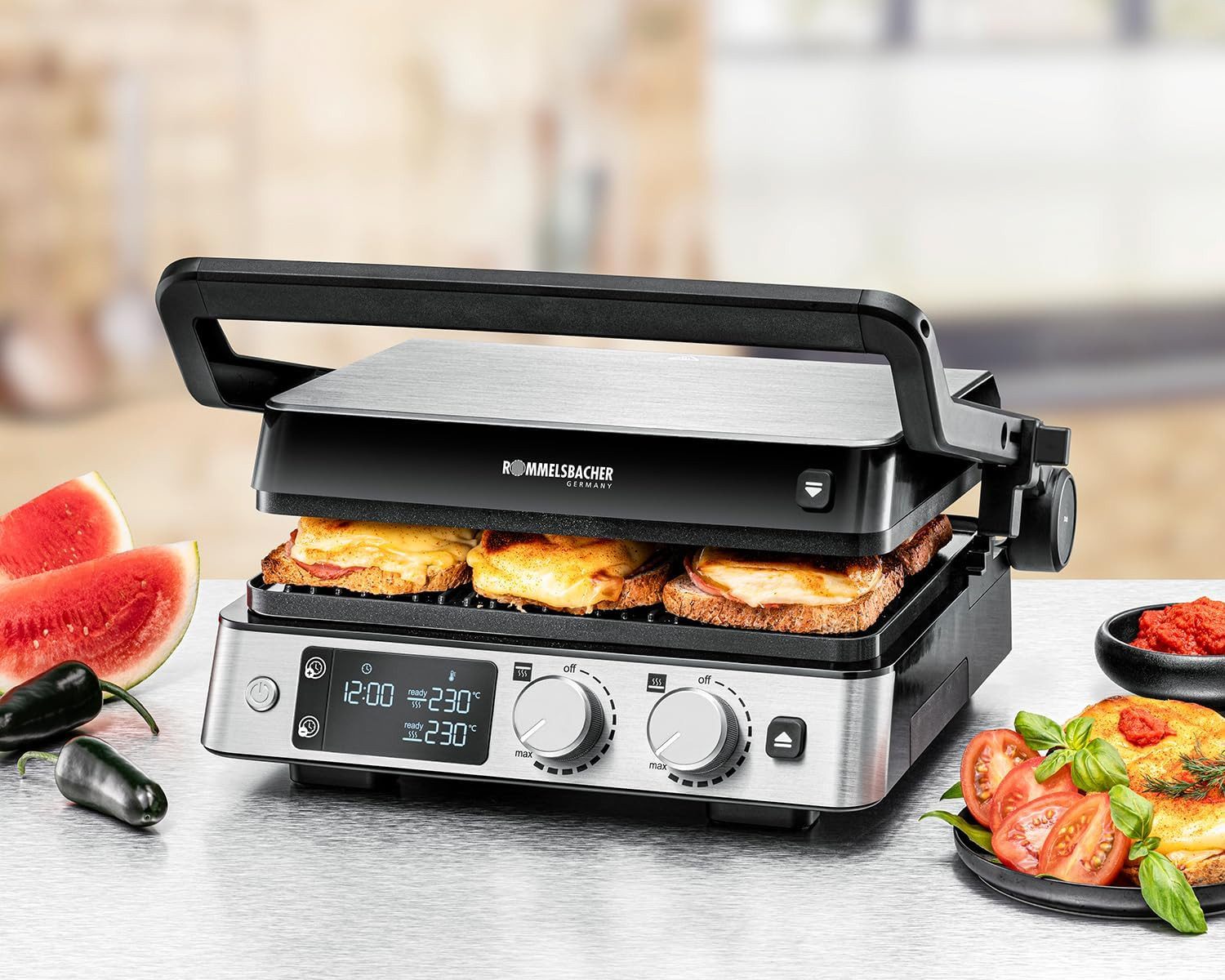 Rommelsbacher Kontaktgrill Kontaktgrill KG 2025