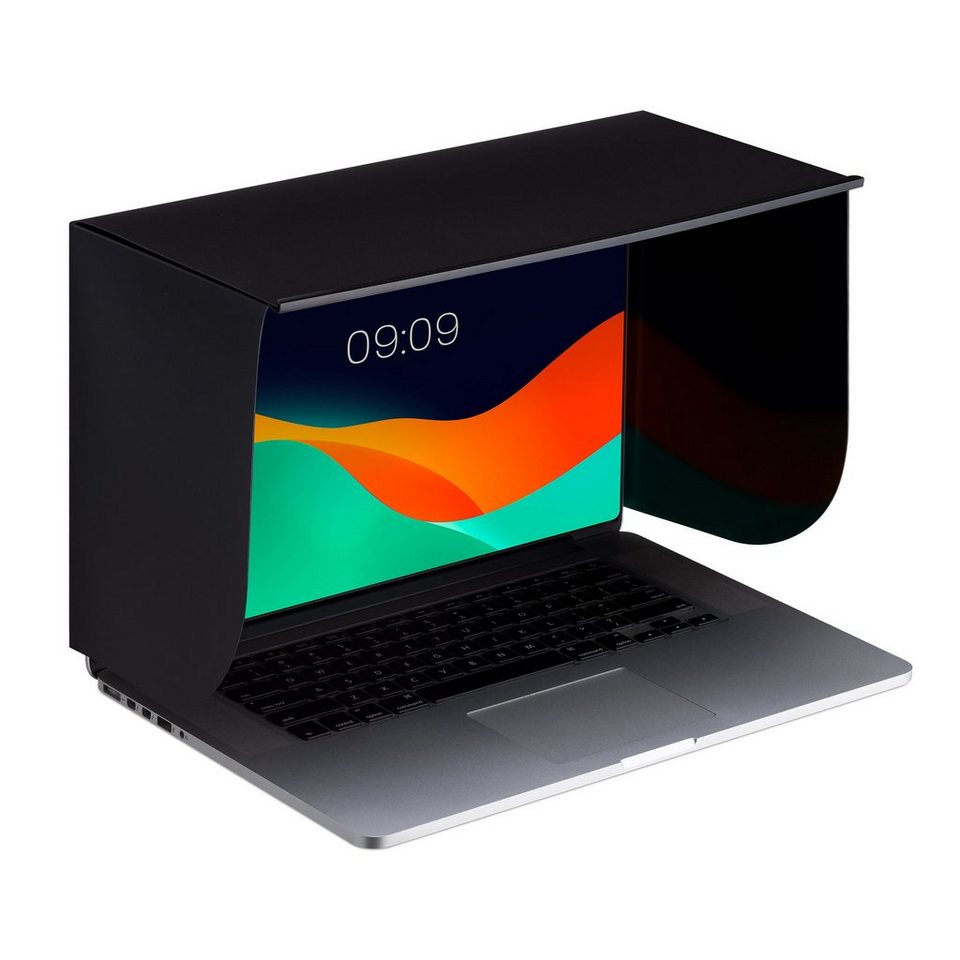 kwmobile Laptop-Hülle Tragbarer Laptop-Sonnenschutz - Blendschutz für  15-Zoll-Laptops