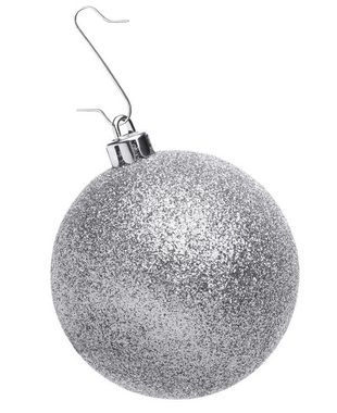 JACK Christbaumschmuck 100 Kugelaufhänger Silber S - Haken Weihnachtskugelhaken, Aufhänger Christbaumkugelhaken S-Form