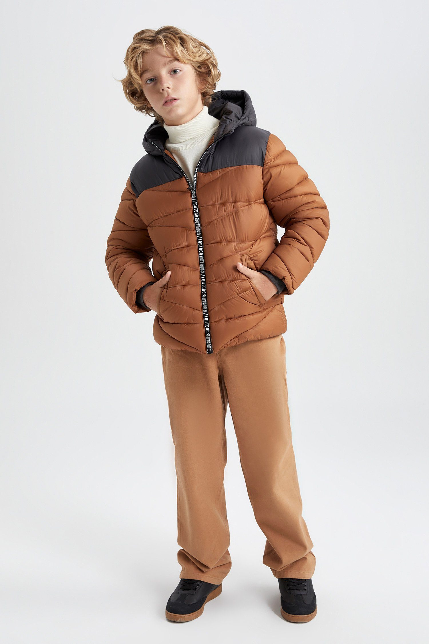 DeFacto Wintermantel Jungen Wintermantel REGULAR FIT