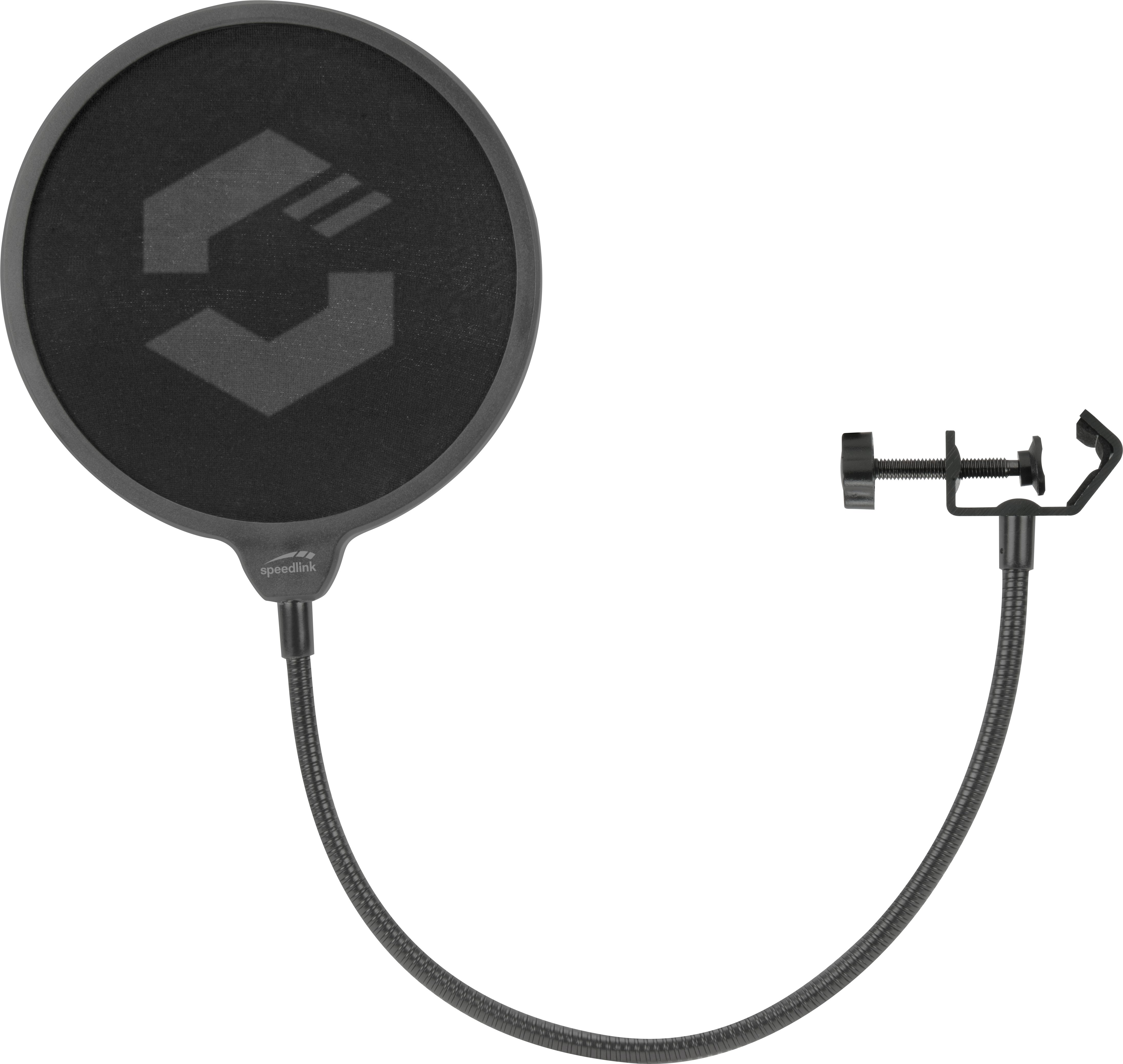 Speedlink Mikrofon VOLITY Streaming Zubehör Set, Mikrofonarm, Halterung & Pop-Filter