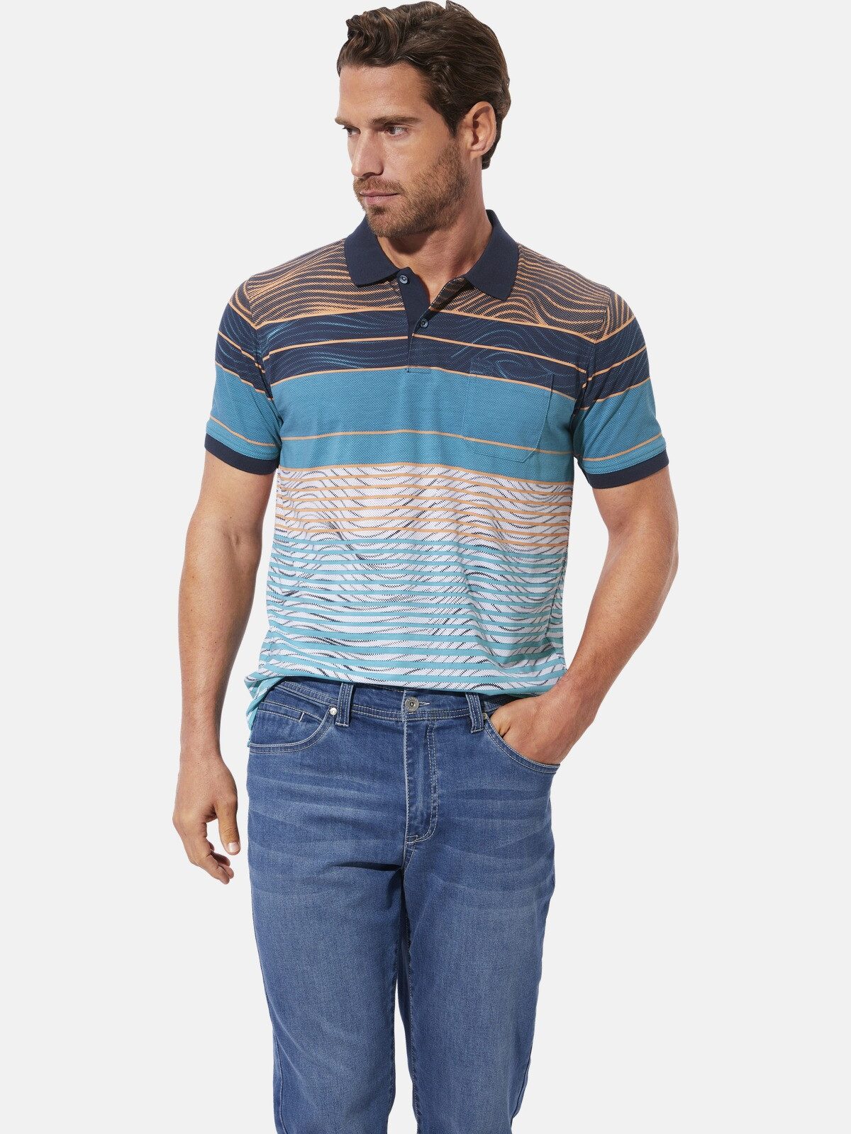 Babista Poloshirt ULRICO mit aufgedrucktem Muster
