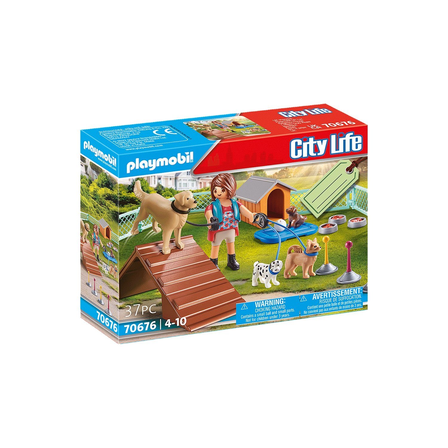 Playmobil® 70676 Geschenkset "Hundetrainerin" Konstruktions-Spielset