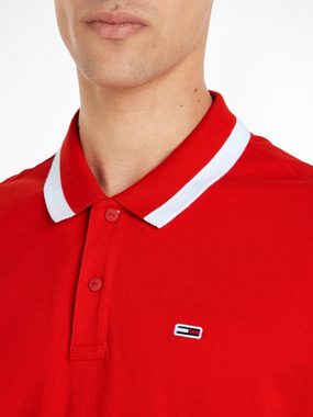 Tommy Jeans Poloshirt TJM REG SOLID TIPPED POLO mit Polokragen