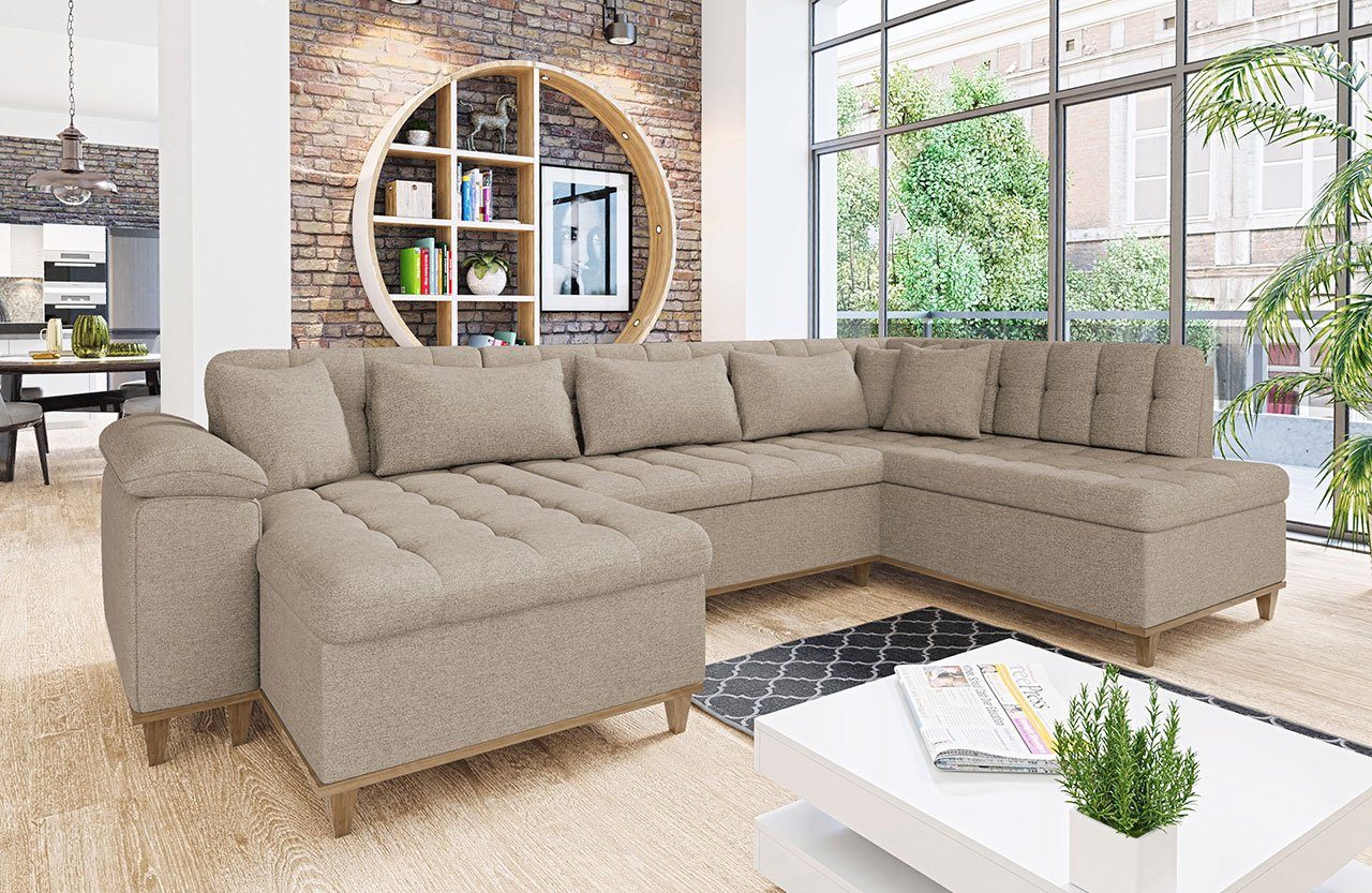 OTTOTrade™ Купить _BLOCK_ Mirjan24 Wohnlandschaft »Nikos Bis«, mit Schlaffunktion und