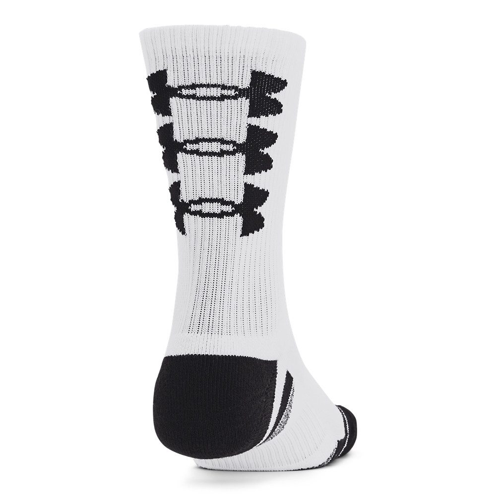 Under Armour® Sportsocken UA PERF TECH NOV 3PK CREW (3-Paar) für vielseitige Aktivitäten, elastisch, aus Polyester und Elasthan