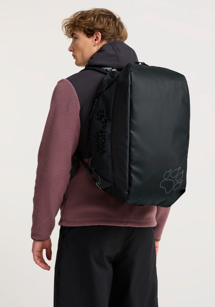 Jack Wolfskin Sporttasche TECTON DUFFLE 45, Reisetasche 45 Liter, wasserabweisend, als Rucksack tragbar
