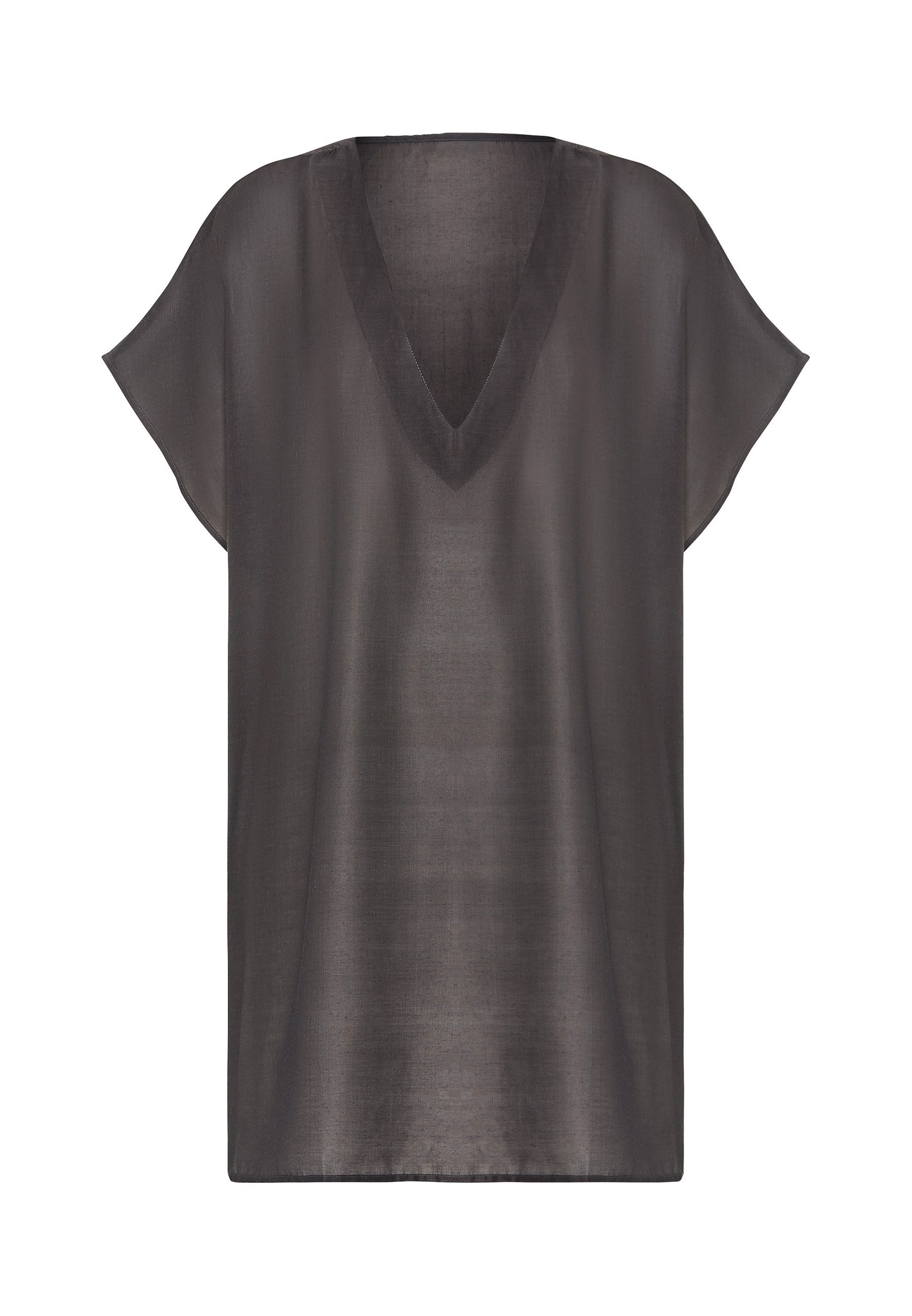 LSCN by LASCANA Chiffontunika seitlich zum Knoten, transparente Strandtunika