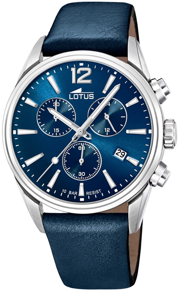 Quarzuhr LOTUS Herren Uhr Sport 18691/1 Leder