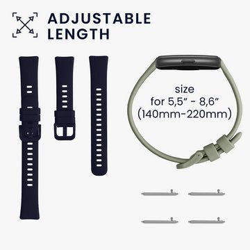 kwmobile Uhrenarmband 2x Sportarmband für Huawei Band 8, Armband TPU Silikon Set Fitnesstracker