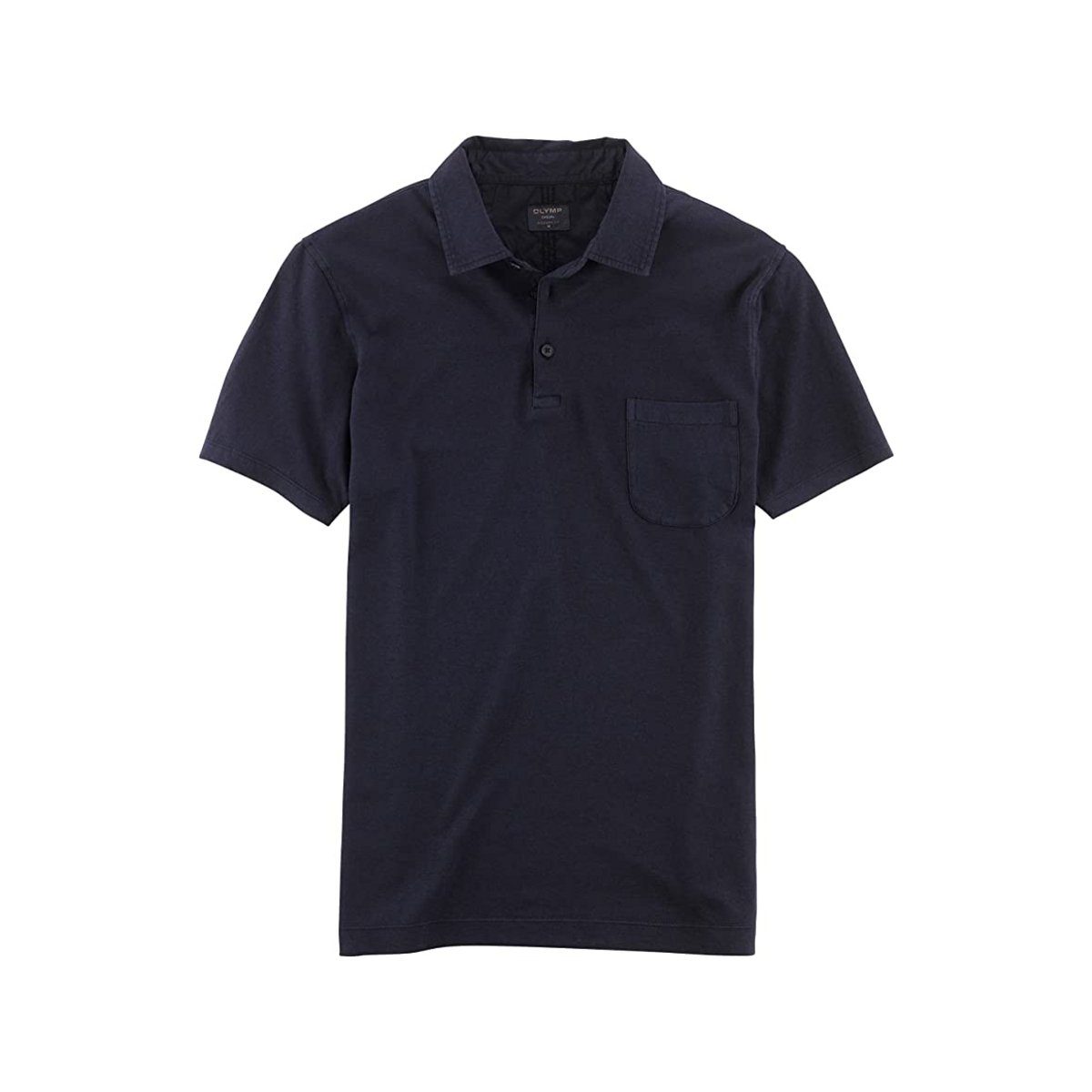 OLYMP T-Shirt marineblau passform textil (1-tlg)