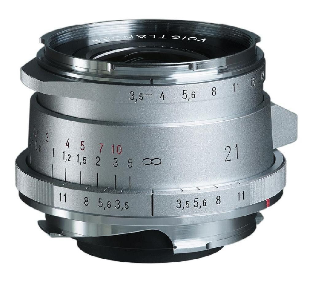 Voigtländer Color-Skopar 21mm f3,5 VM II asphärisch silber Objektiv
