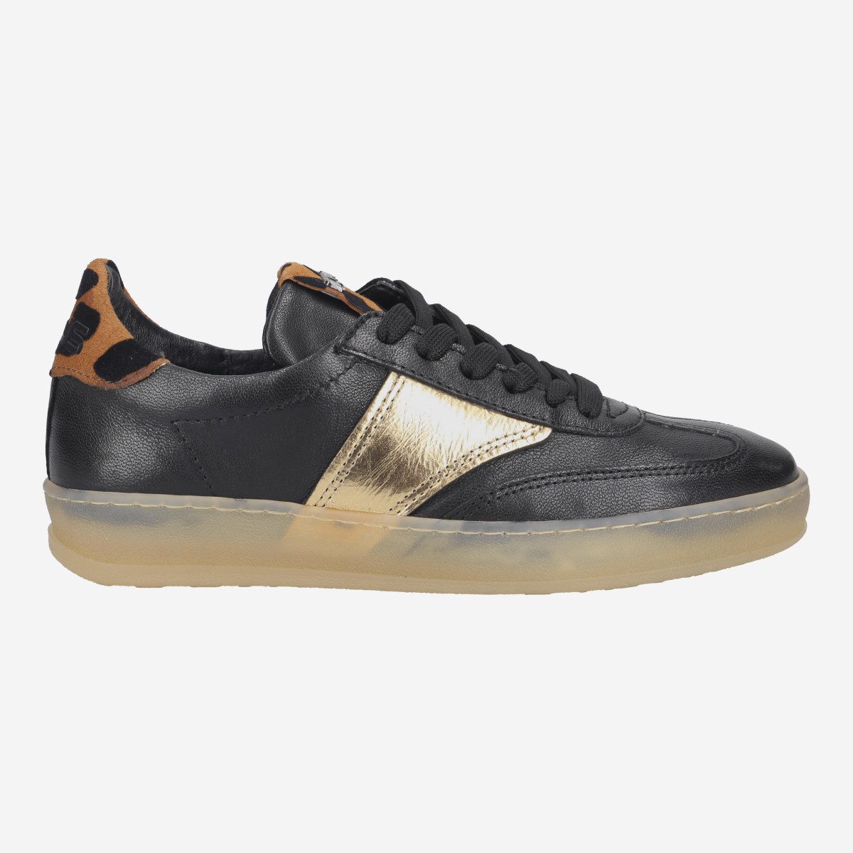 MJUS T94132 0002 NERO LEO, Sneaker in Schwarz für Damen Sneaker