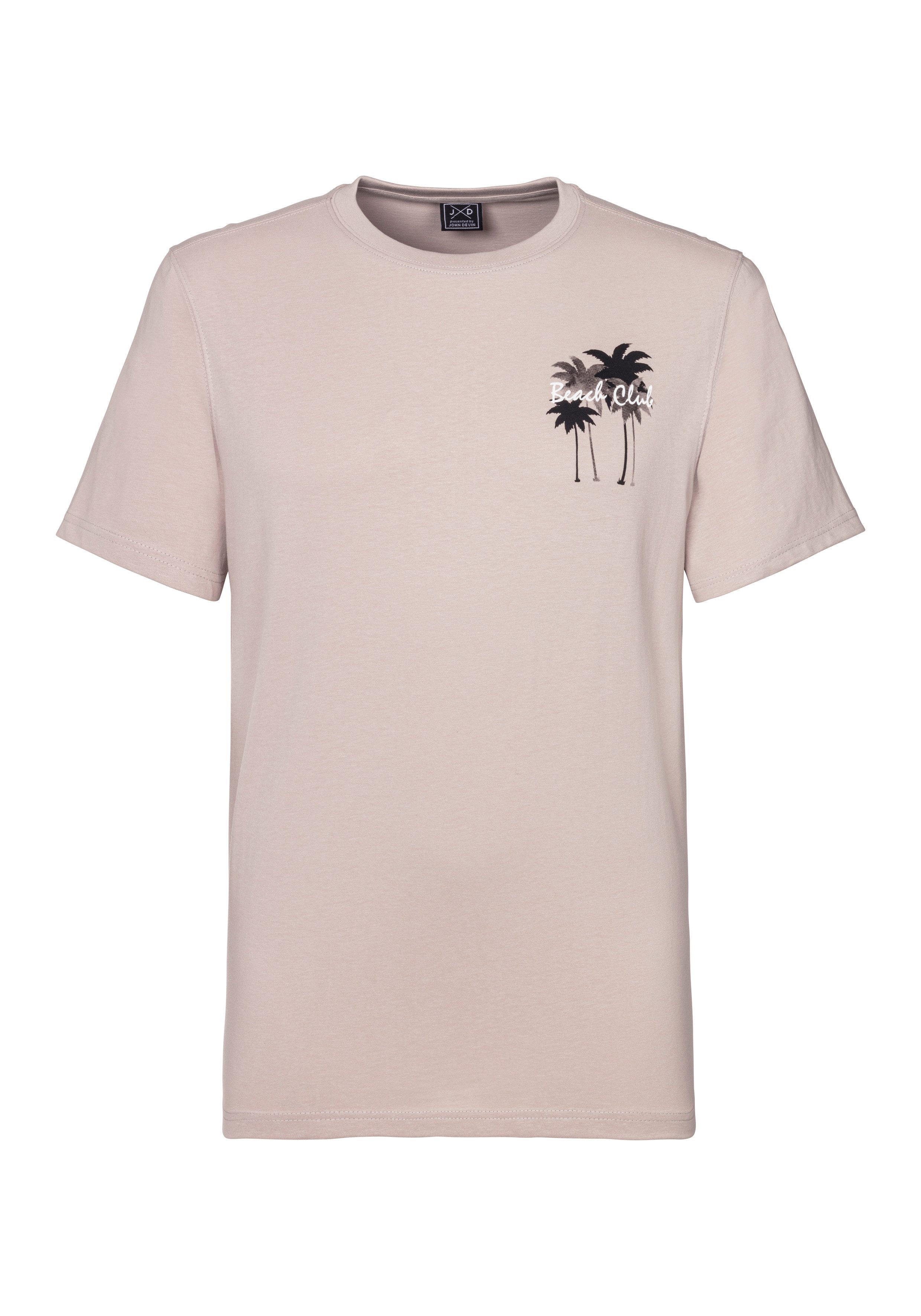 Beachtime T-Shirt "mit großem Rückenprint", Regular-Fit, mit Print vorn und günstig online kaufen
