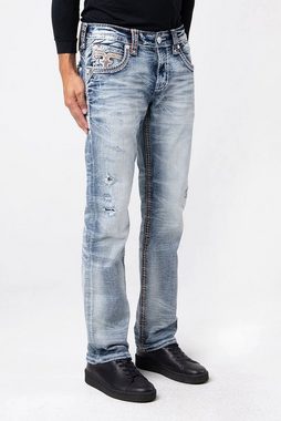 Rock Revival Straight-Jeans