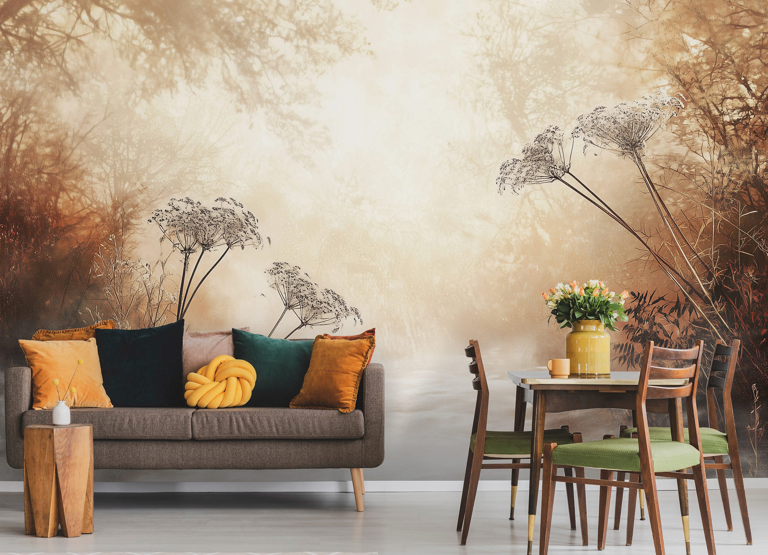 Wallarena Fototapete Wald Natur Landschaft Vlies Tapete Wohnzimmer Schlafzi günstig online kaufen