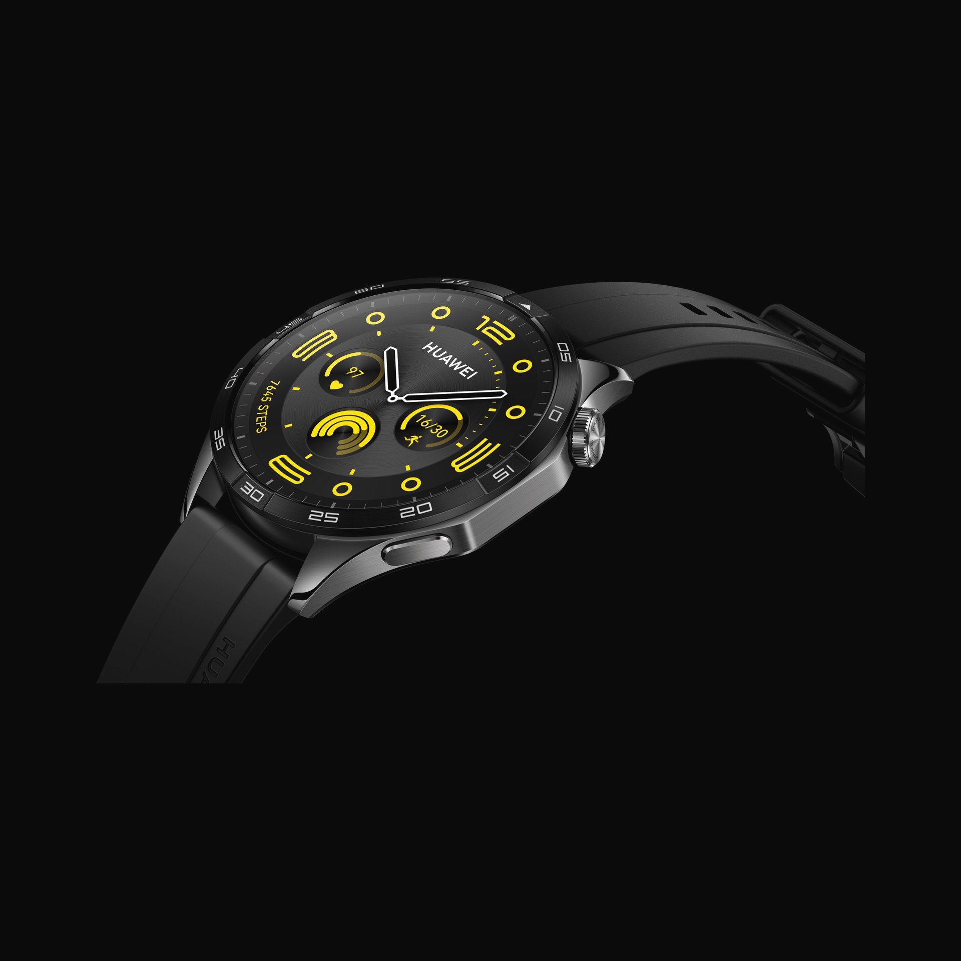 Huawei Watch GT4 Schwarz | 46mm cm/1,43 Smartwatch schwarz Zoll) (3,63