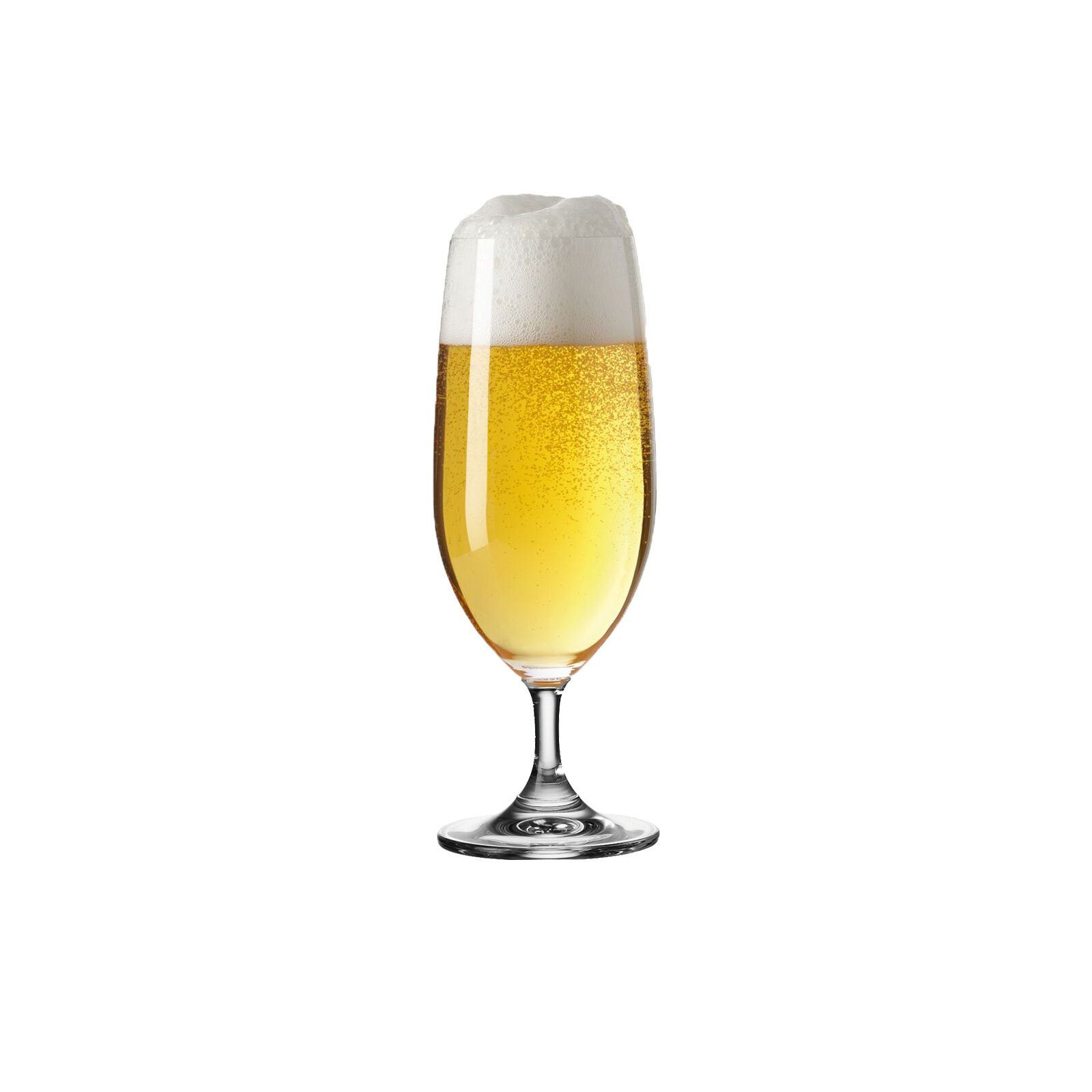 LEONARDO Bierglas Daily Biergläser 360 ml 6er Set, 6-tlg., Glas