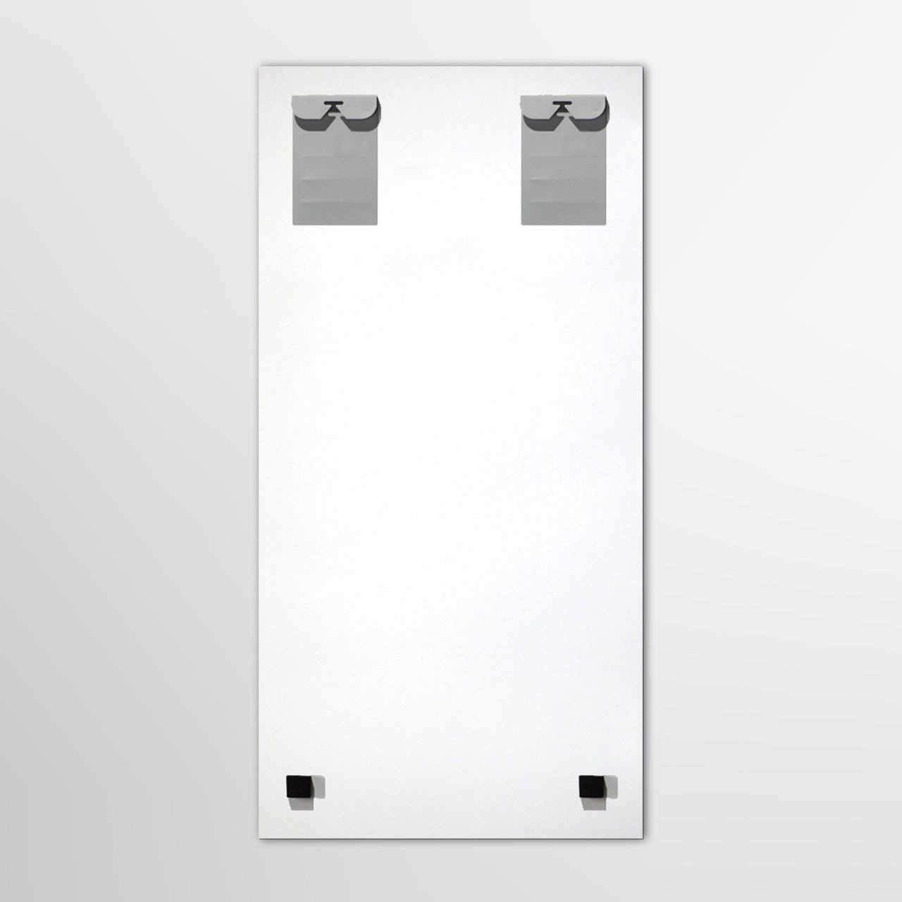 ArtUniverse Glasbild Glasbild Gentleman Bull 70 x 140 cm, Gentleman Bull 70x140 cm