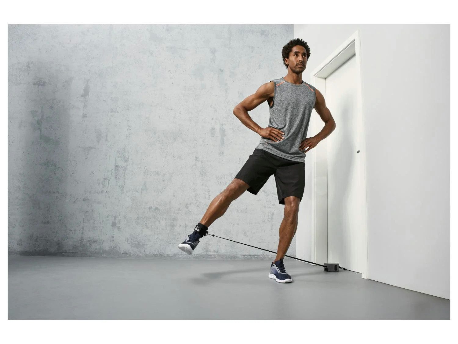 crivit Mini-Heimtrainer Crivit Gym in the box Training für Hause (Set, 6-tlg., Komplettset für Ganzkörpertraining), Kompaktes Home Gym System mit Widerstand