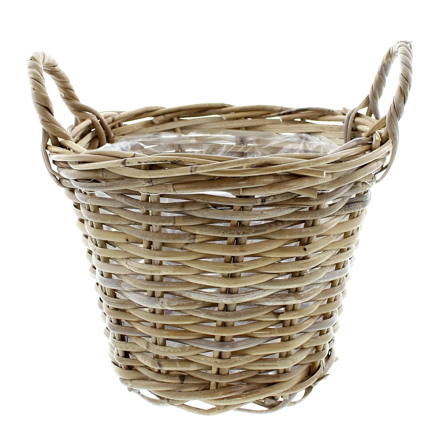 Frank Flechtwaren Weidenkorb, Pflanzkorb Rattan klein