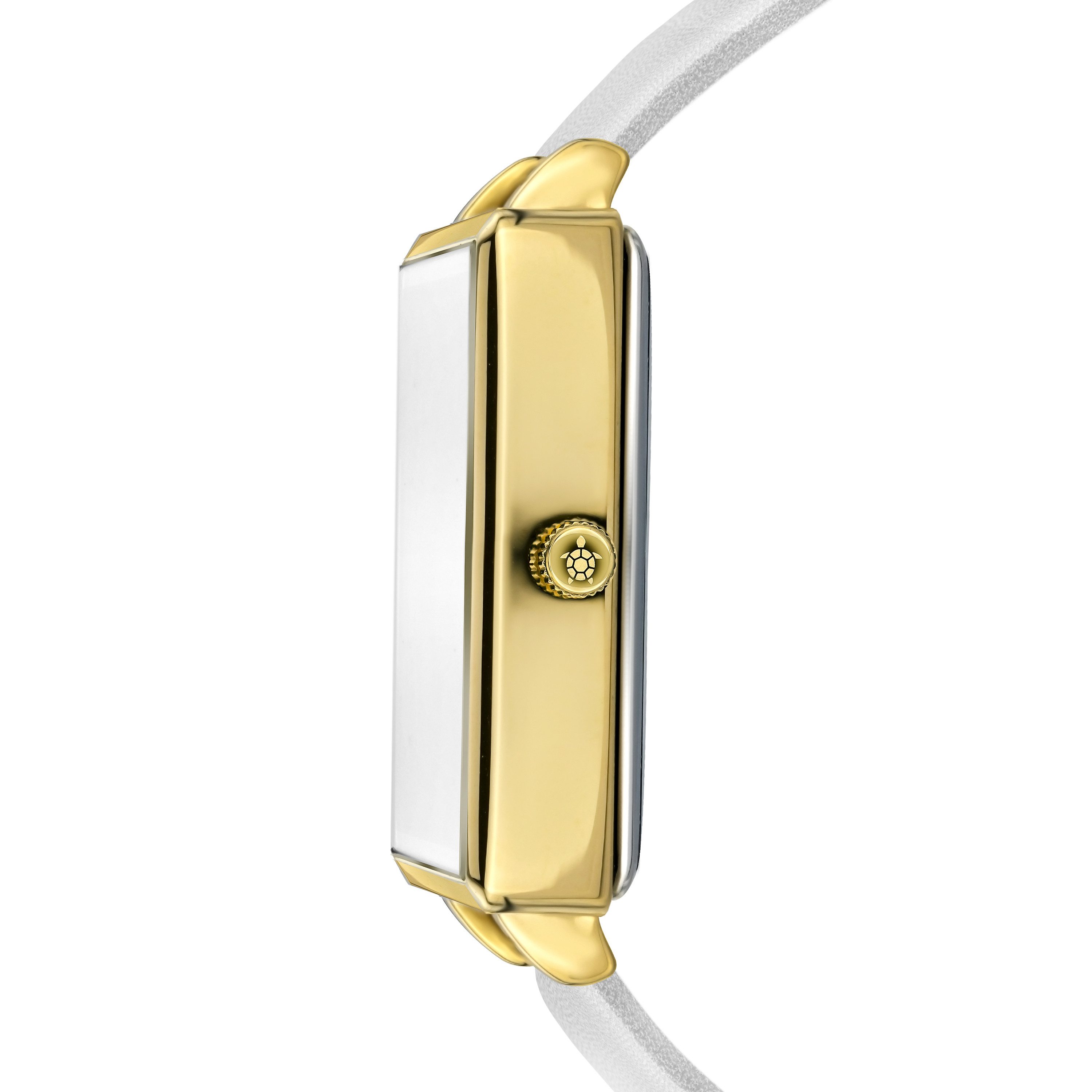 AMELIA PARKER Quarzuhr AF5-S044G Desert White Padded and stitched smooth