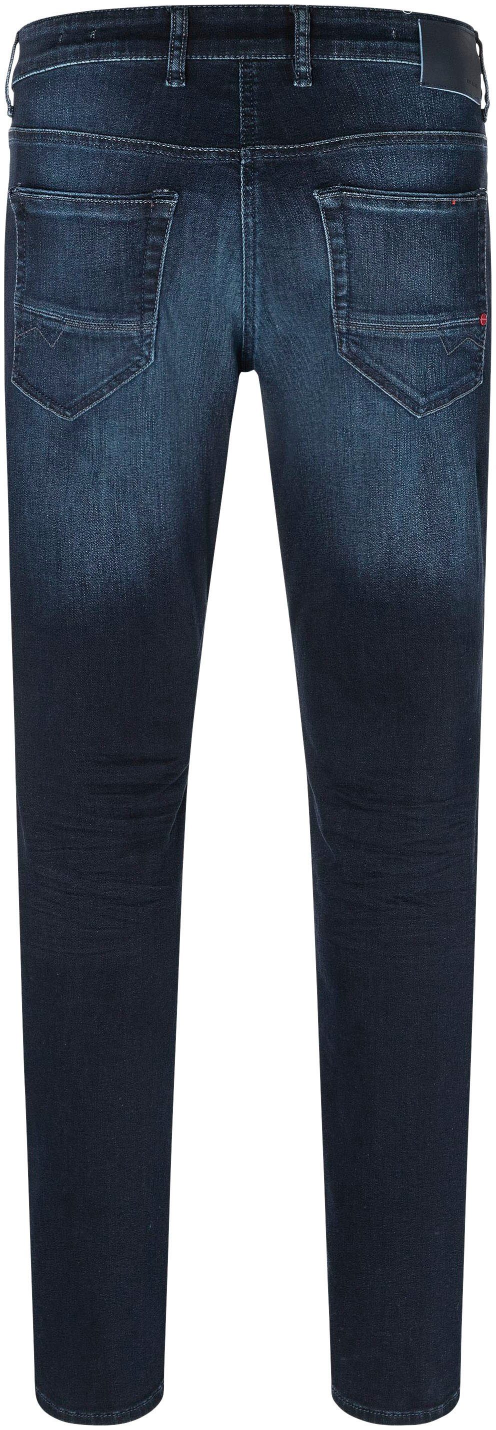 MAC Pipe Arne Straight-Jeans blue-black