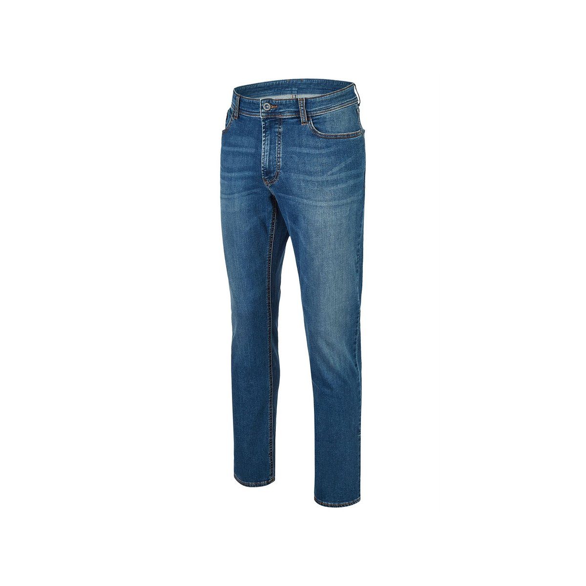 (1-tlg) Hattric blau 5-Pocket-Jeans