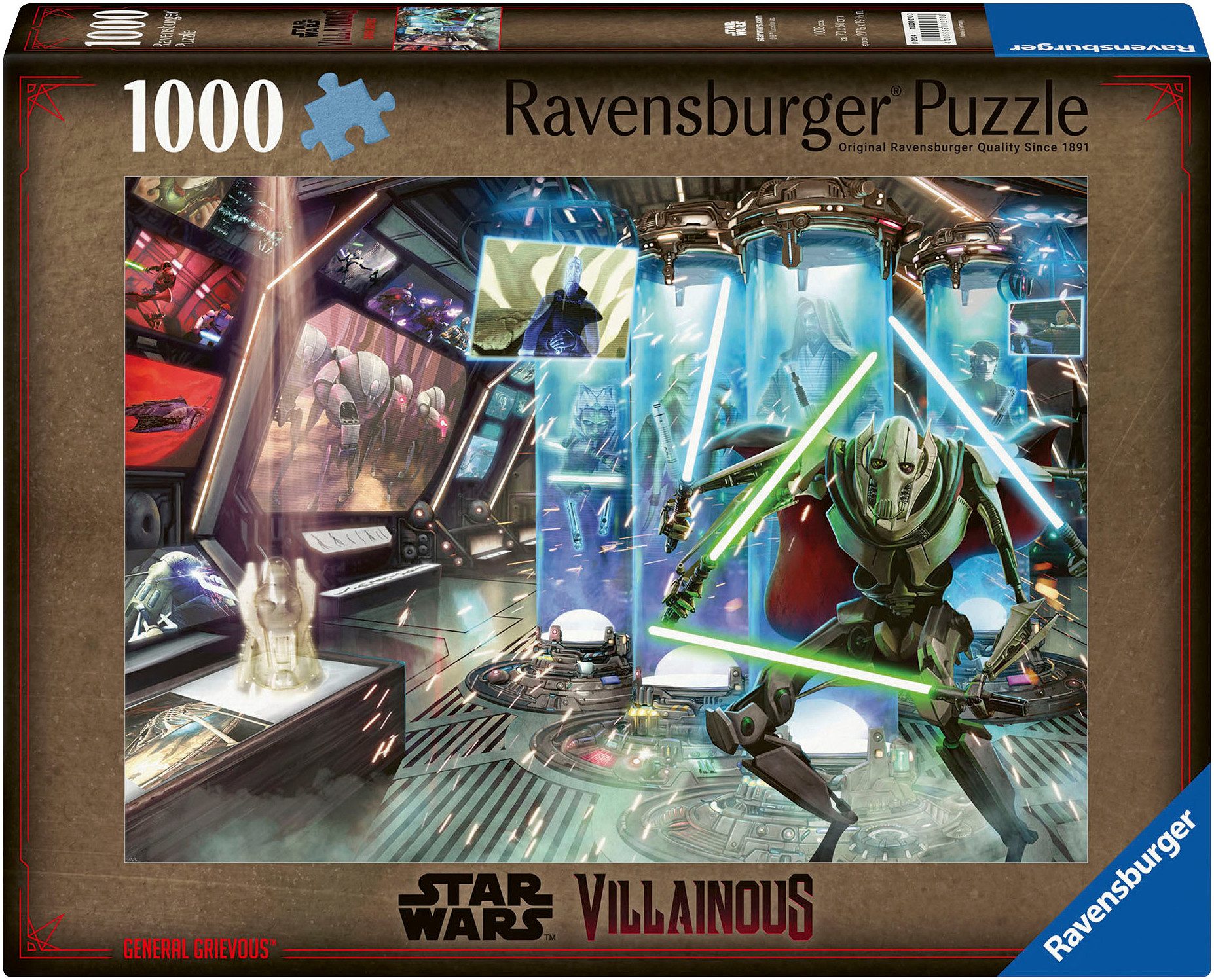 Ravensburger Puzzle Star Wars Villainous: General Grievous, 1000 Puzzleteil günstig online kaufen