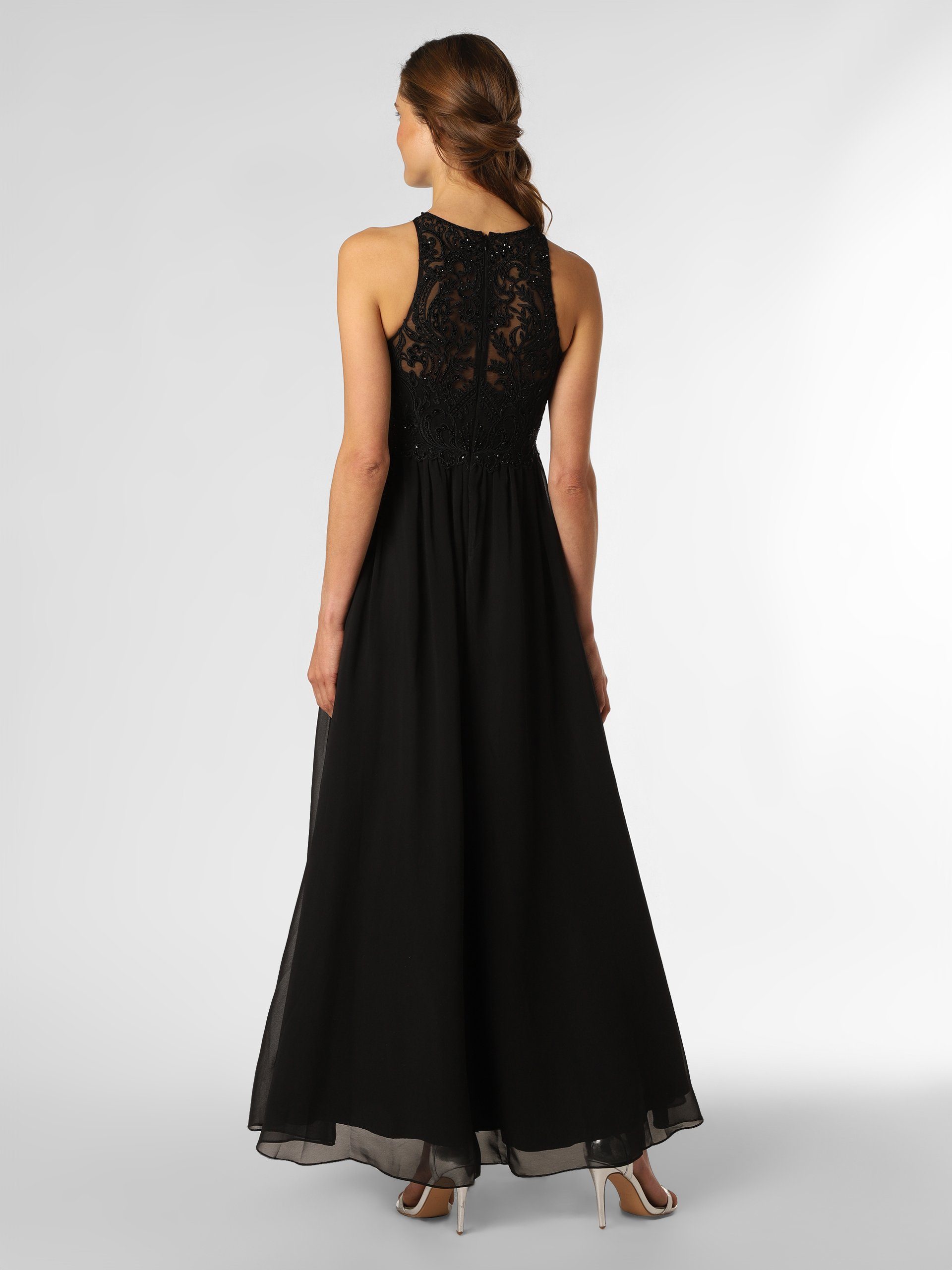 schwarz Abendkleid Laona