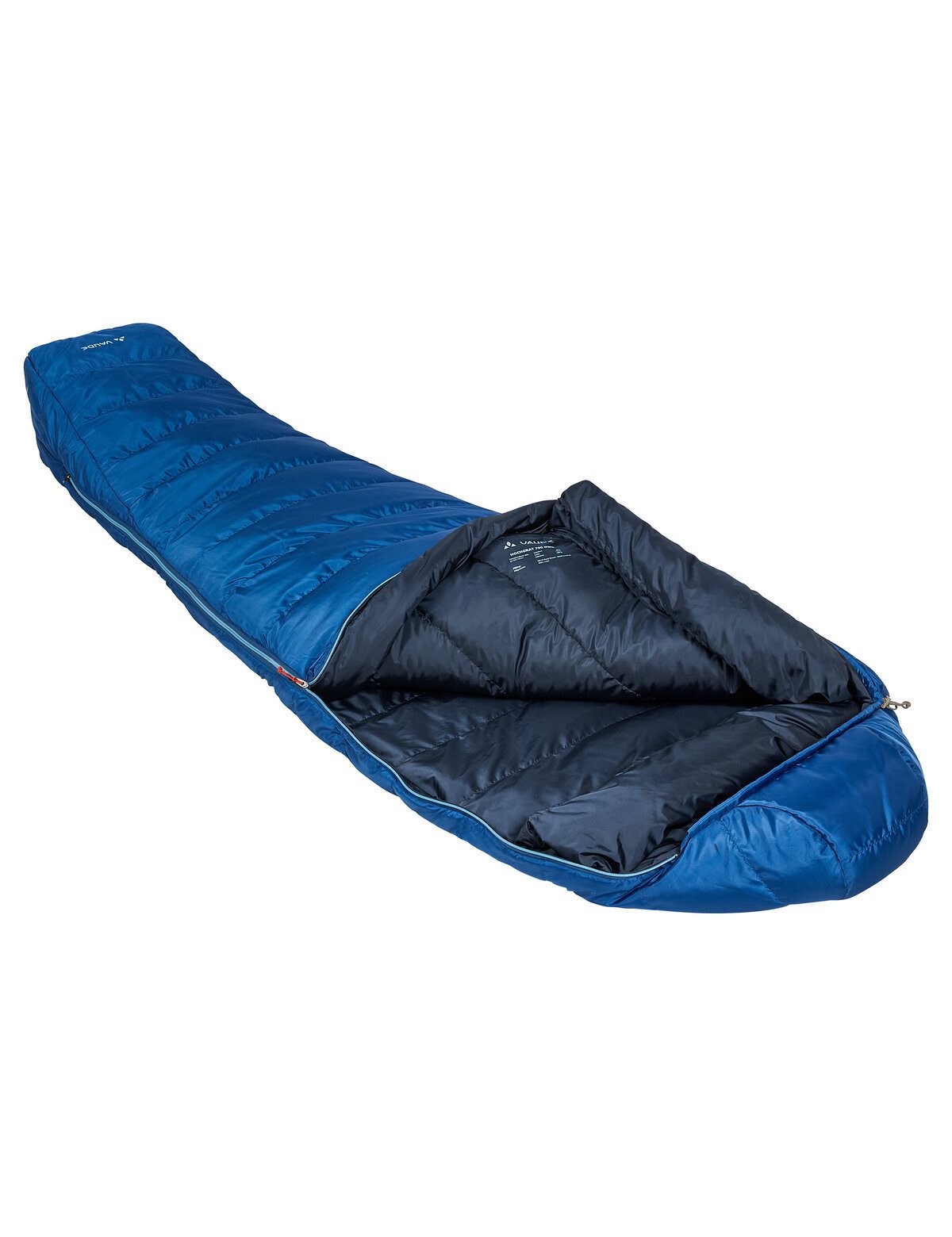 VAUDE Daunenschlafsack & Daunenbettdecke Hochgrat 700 DWN Schlafsack (1 tlg), sehr warmer, vielseitiger Daunenschlafsack für Trekking und Radreisen